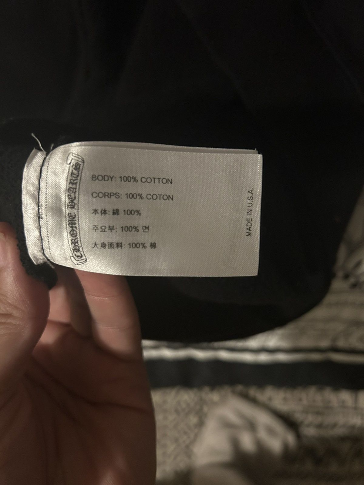 Chrome Hearts Chrome Hearts “Stay Fast” Matty Boy Hoodie – Black Size US L / EU 52-54 / 3 - 5 Thumbnail