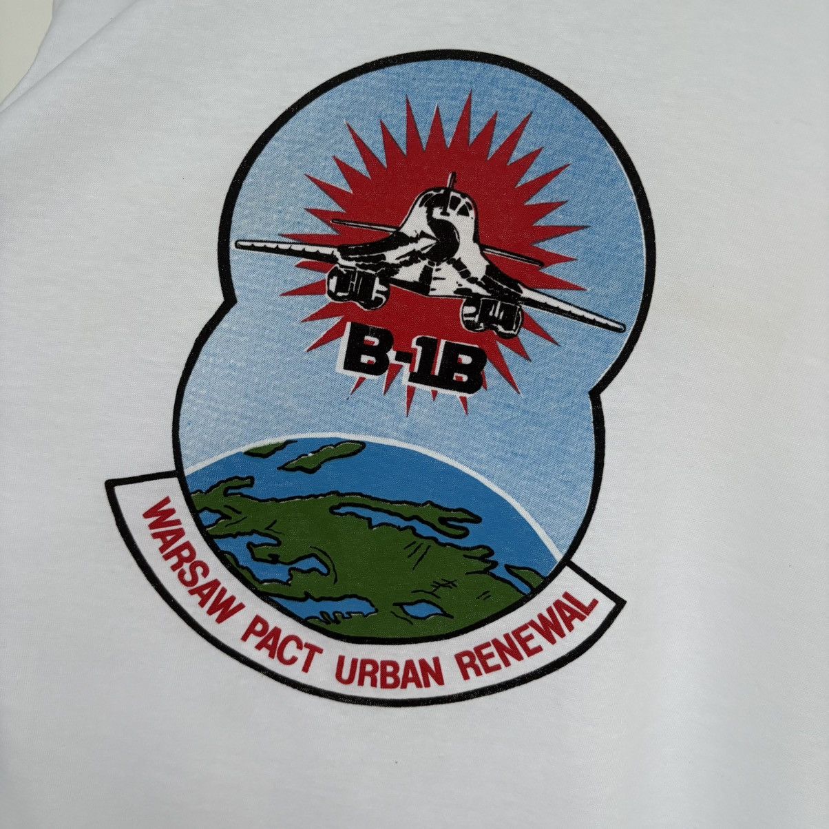 Vintage Vintage Inspired Soviet Military Graphic Cold War Gosha Vibe Size US XL / EU 56 / 4 - 2 Thumbnail