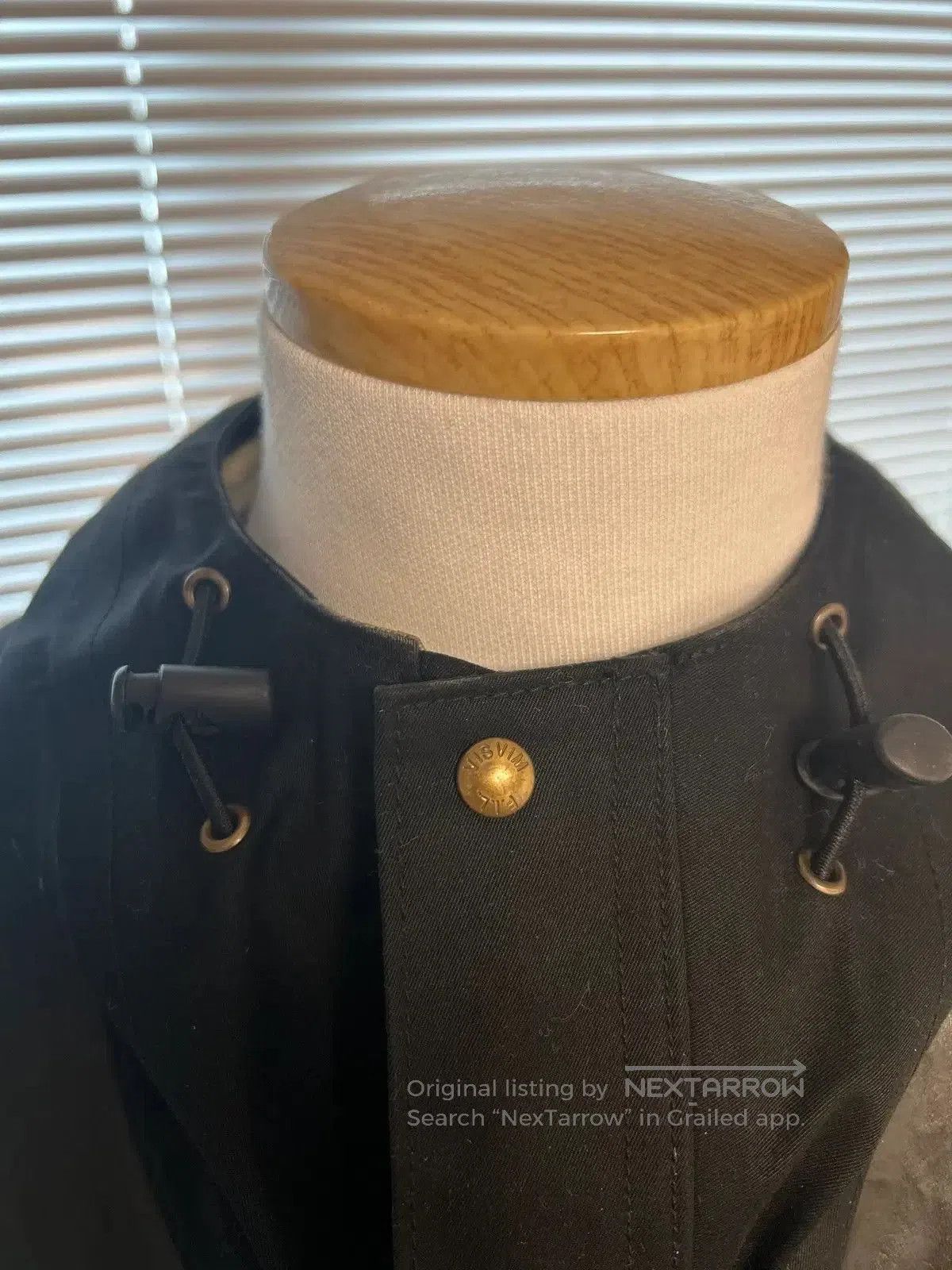 Visvim Hadrian Gore-Tex Black Jacket.