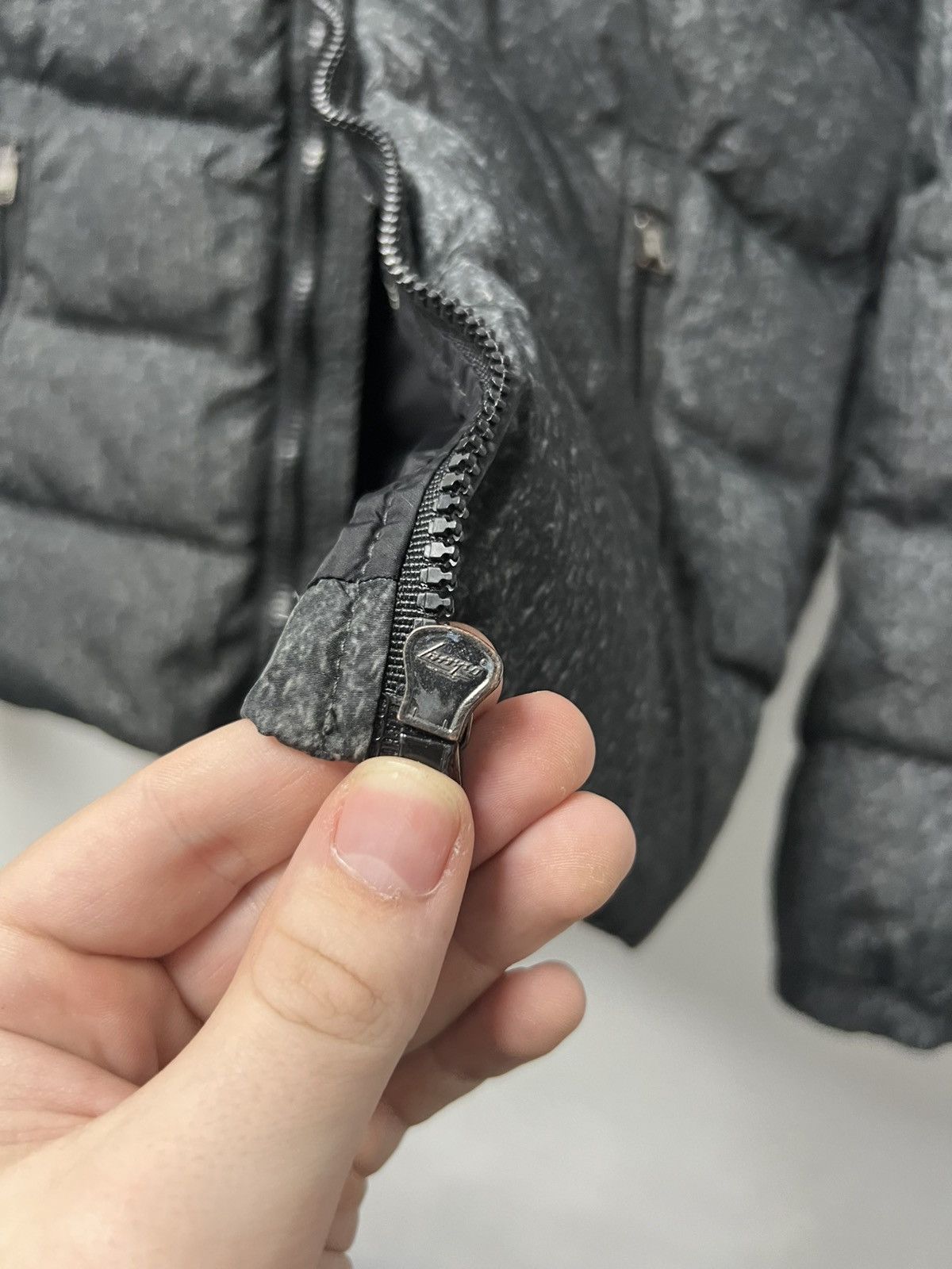 Moncler Moncler Puffer Jacket White Big Logo Size US XS / EU 42 / 0 - 9 Thumbnail