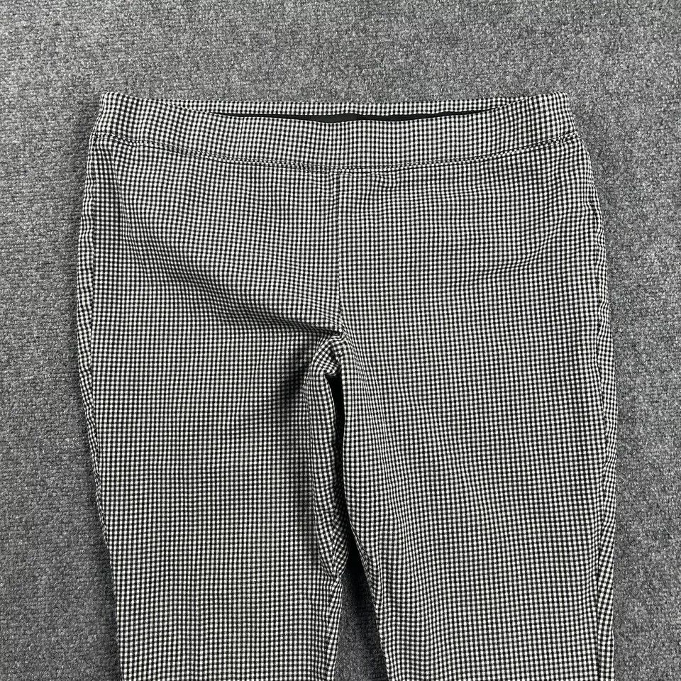 Talbots Talbots Pants Womens 16P Check Skinny Ankle Pull On Stretch Size 38" / US 16 / IT 52 - 9 Thumbnail