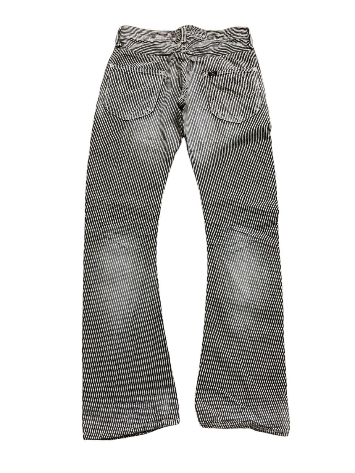 AKM Avant Garde Flare Lee x Akm Hickory Stripe Pant Size 30" / US 8 / IT 44 - 3 Thumbnail