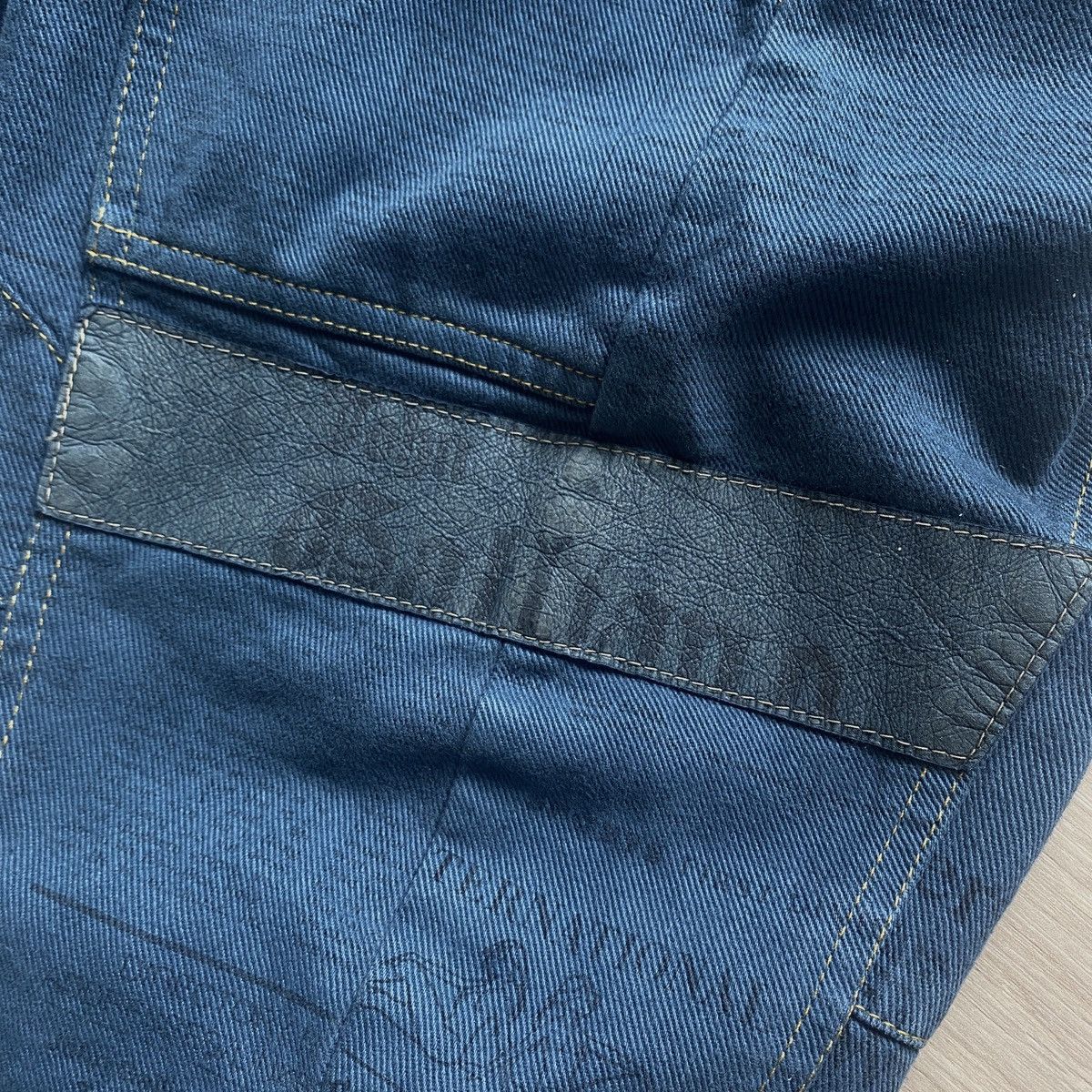 John Galliano S/S 2006 John Galliano Star Panel Gazette J-Cut Jeans Size US 33 - 11 Thumbnail