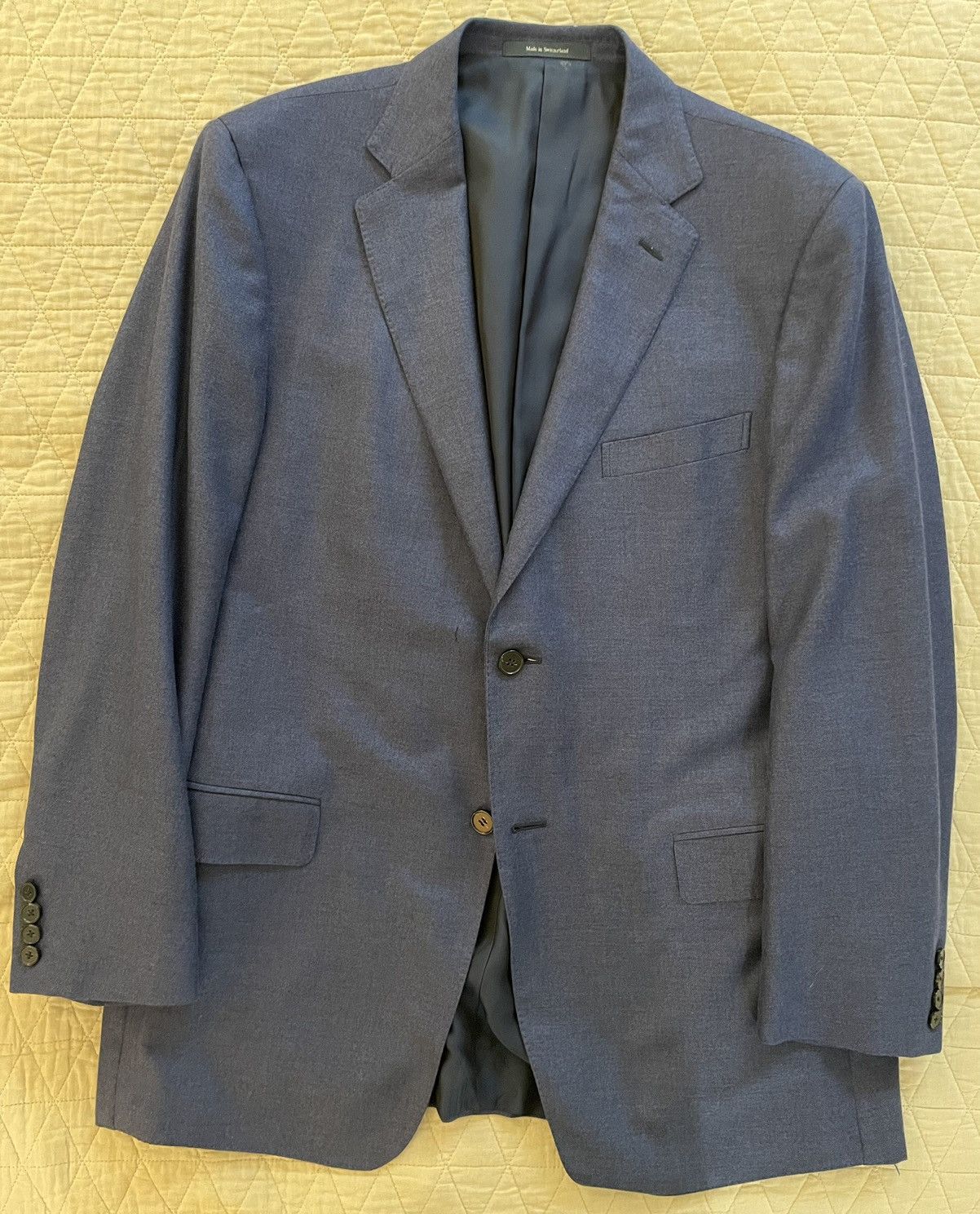 Ermenegildo Zegna Cashmere Blend 10-Pocket Travel Jacket Size 44R - 1 Thumbnail