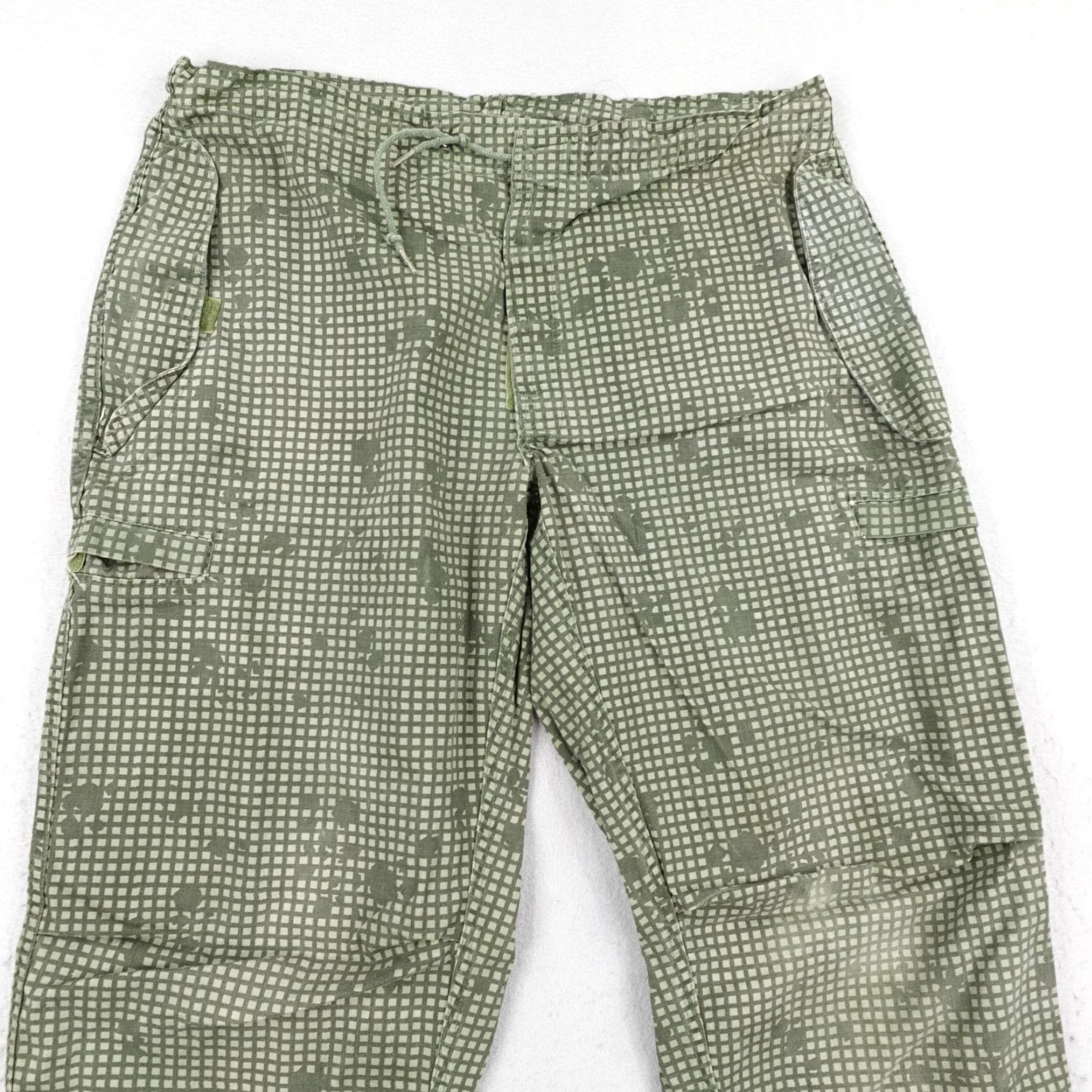 Vintage VINTAGE US ARMY PANTS M Desert Night Camouflage Camouflage Trousers 80s Cold War Size US 31 - 2 Thumbnail
