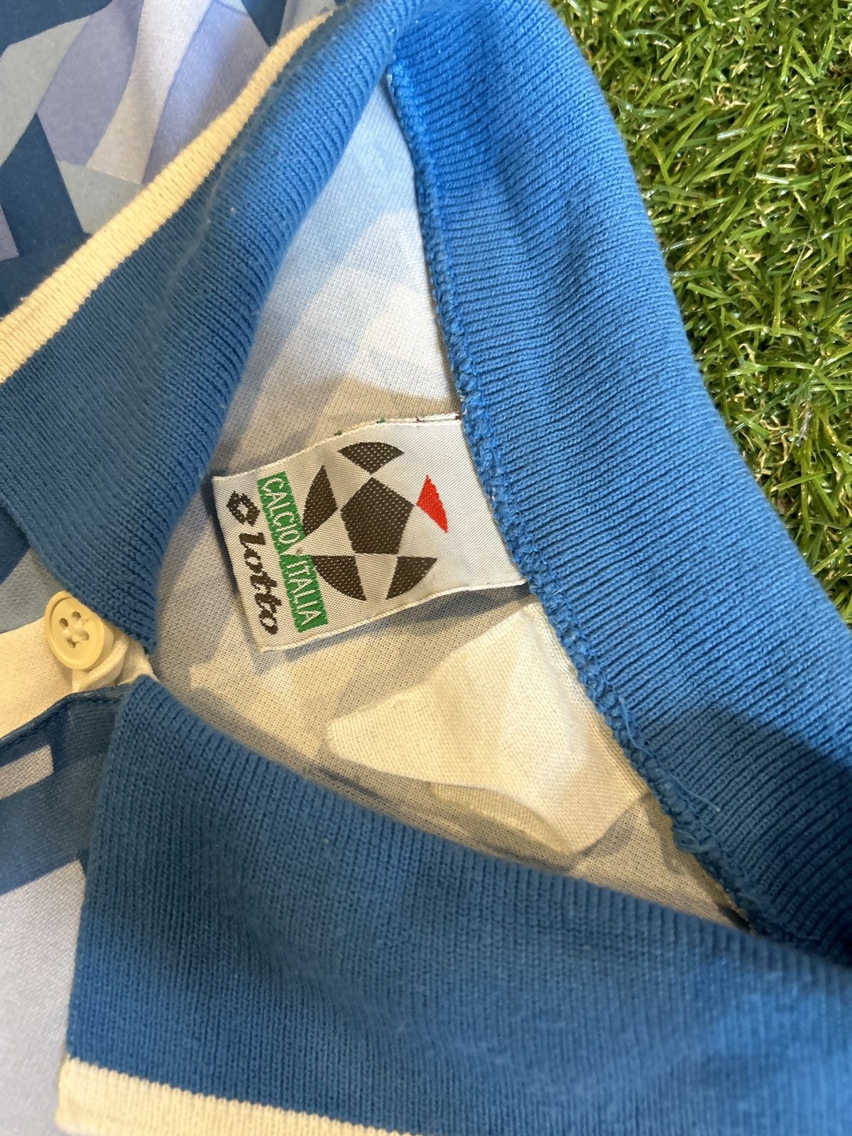 Lotto Sport × Vintage 94/95 SSC Napoli Away Shirt Size US L / EU 52-54 / 3 - 13 Thumbnail