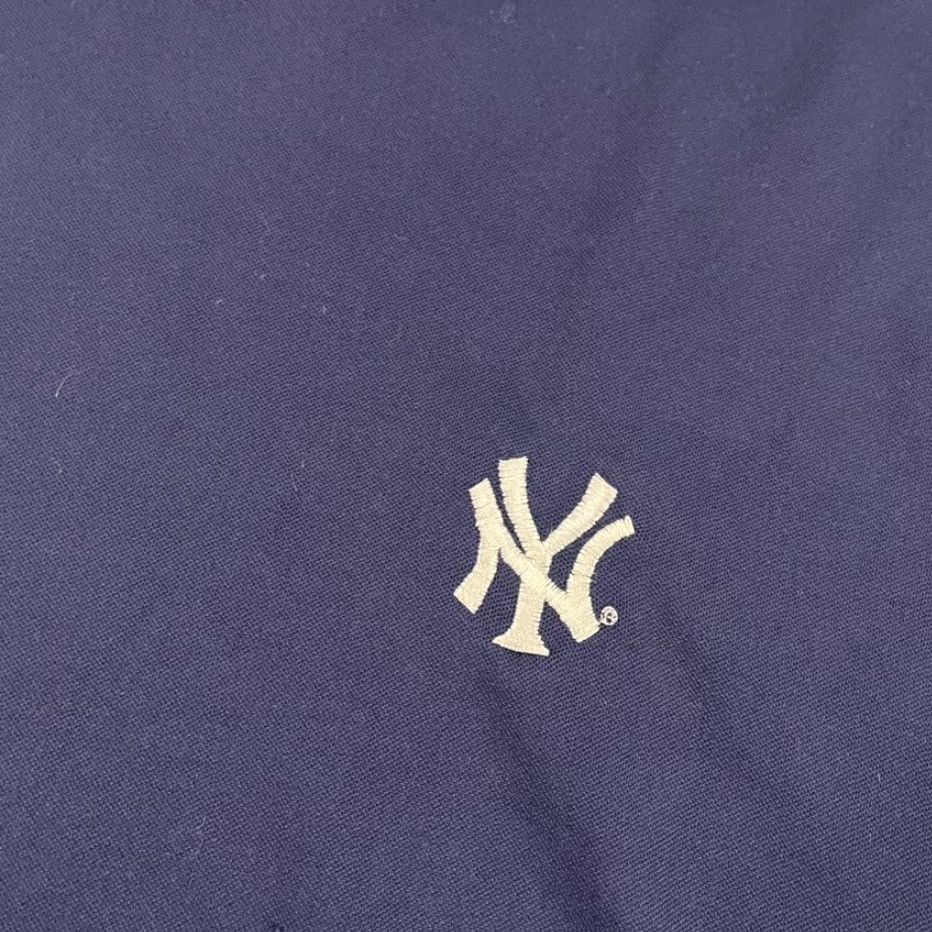 Vintage New York Yankees Shirt Mens Large Blue Majestic Authentic Baseball Embroidered Size US L / EU 52-54 / 3 - 3 Thumbnail