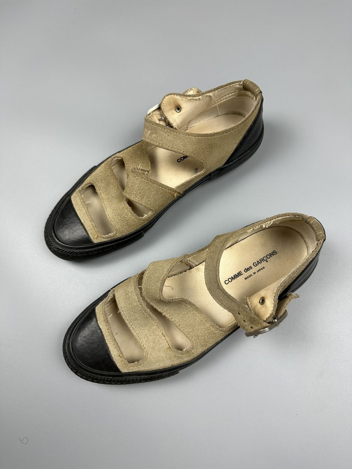 Comme des Garcons Comme Des Garcons 4 ES26 Leather Ballet Flats Sandal Size US 6.5 / EU 39-40 - 1 Thumbnail