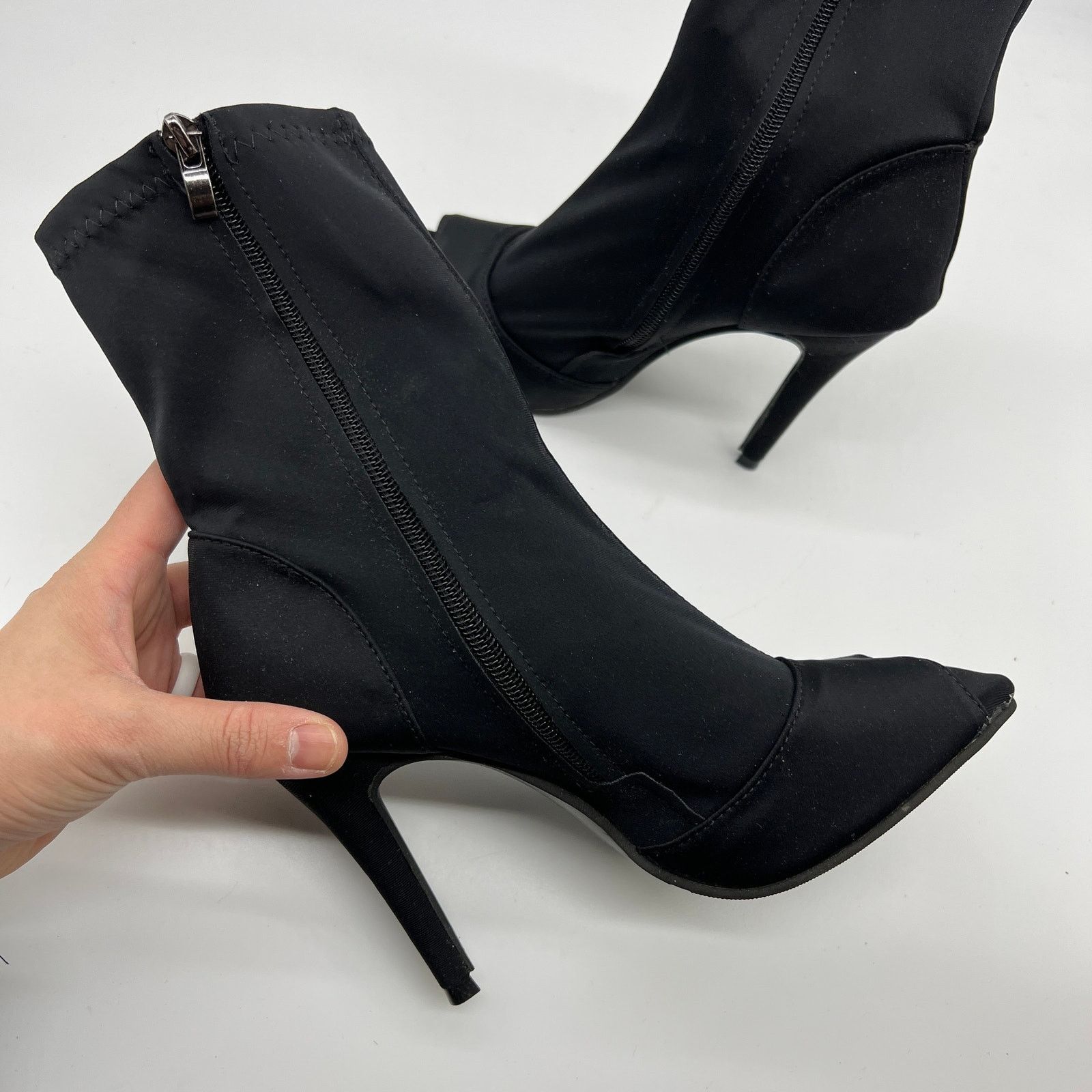 Other Women Ankle Boots Open Toe Fashion Platform High Heels Size US 8 / IT 38 - 9 Thumbnail