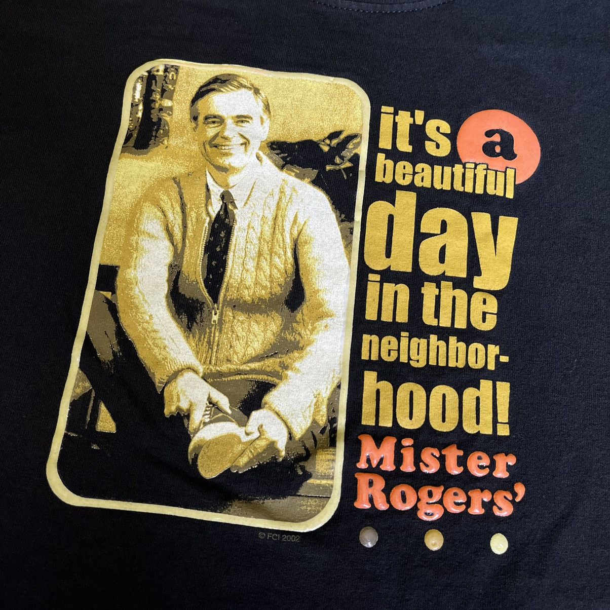Vintage Vintage 2000s Mister Rogers Good Day in the Neighborhood Tee Size US XS / EU 42 / 0 - 3 Thumbnail
