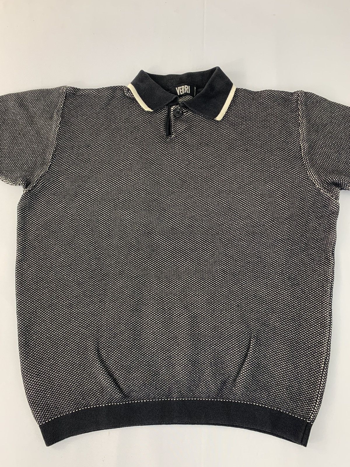 VERRI 90s Verri Made In Italy Plain Polo Tee T-shirt Size US M / EU 48-50 / 2 - 3 Thumbnail