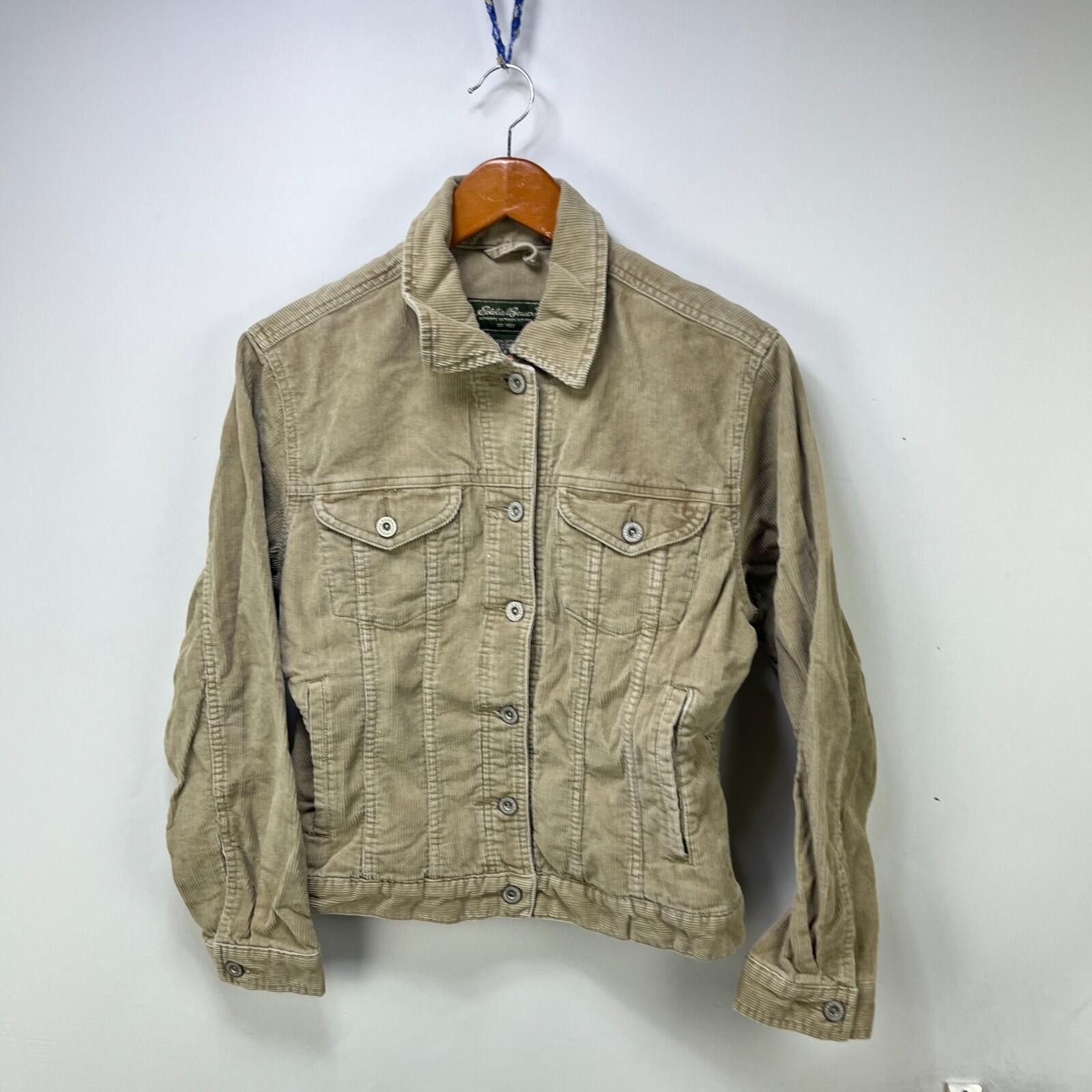 Eddie Bauer Vintage 90s Eddie Bauer Corduroy Jacket Womens Small Size S / US 4 / IT 40 - 1 Thumbnail