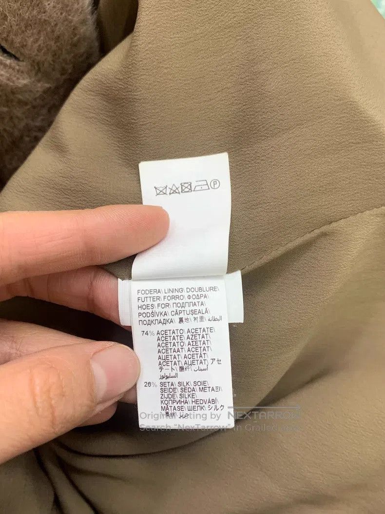 Brunello Cucinelli Brunello Cucinelli Alpaca Wool Brown Coat Size XS / US 0-2 / IT 36-38 - 6 Thumbnail