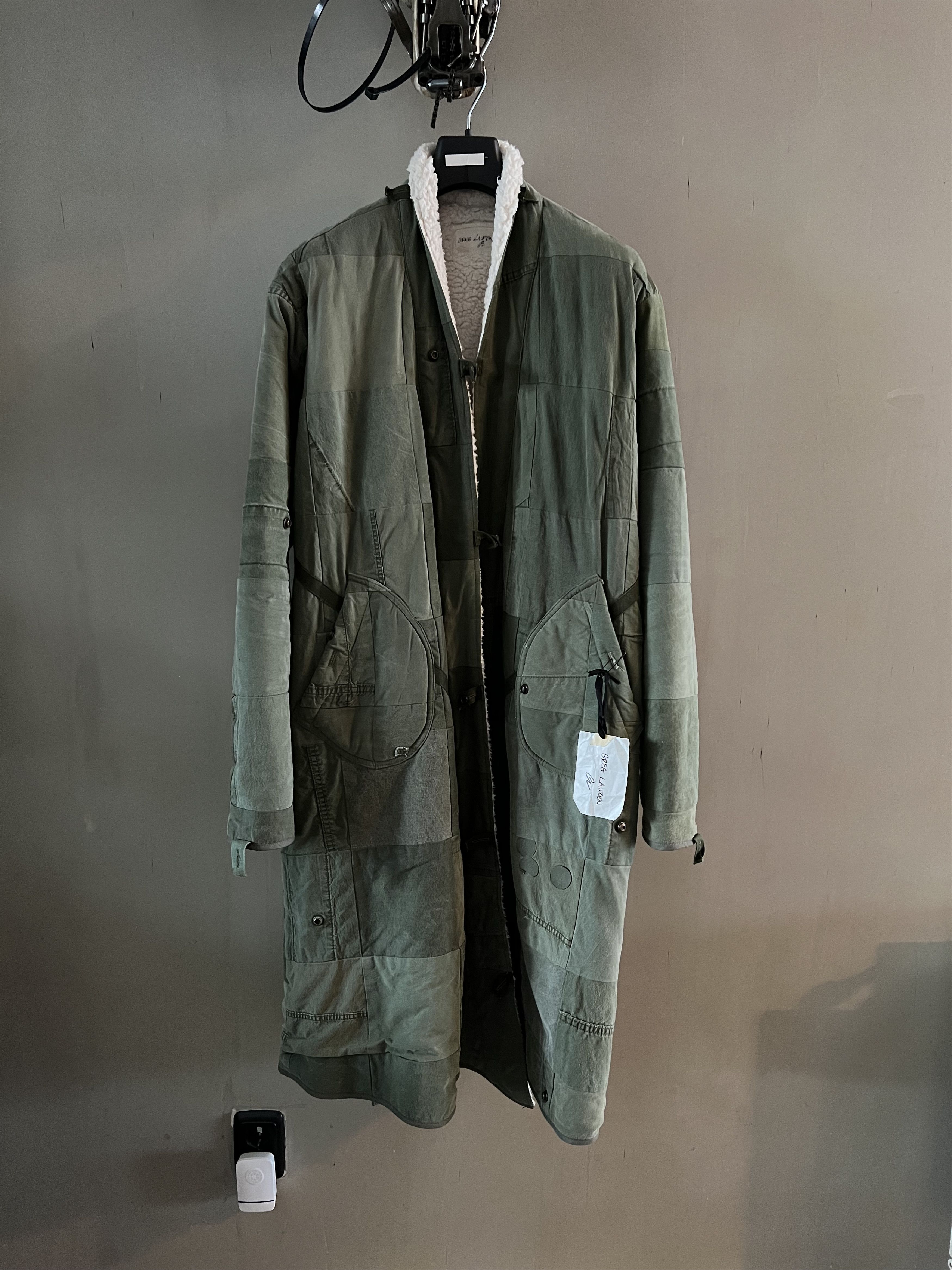 Greg Lauren ARMY TENT SCRAPWORK LONG GL1 * NEW** Size US XL / EU 56 / 4 - 2 Thumbnail