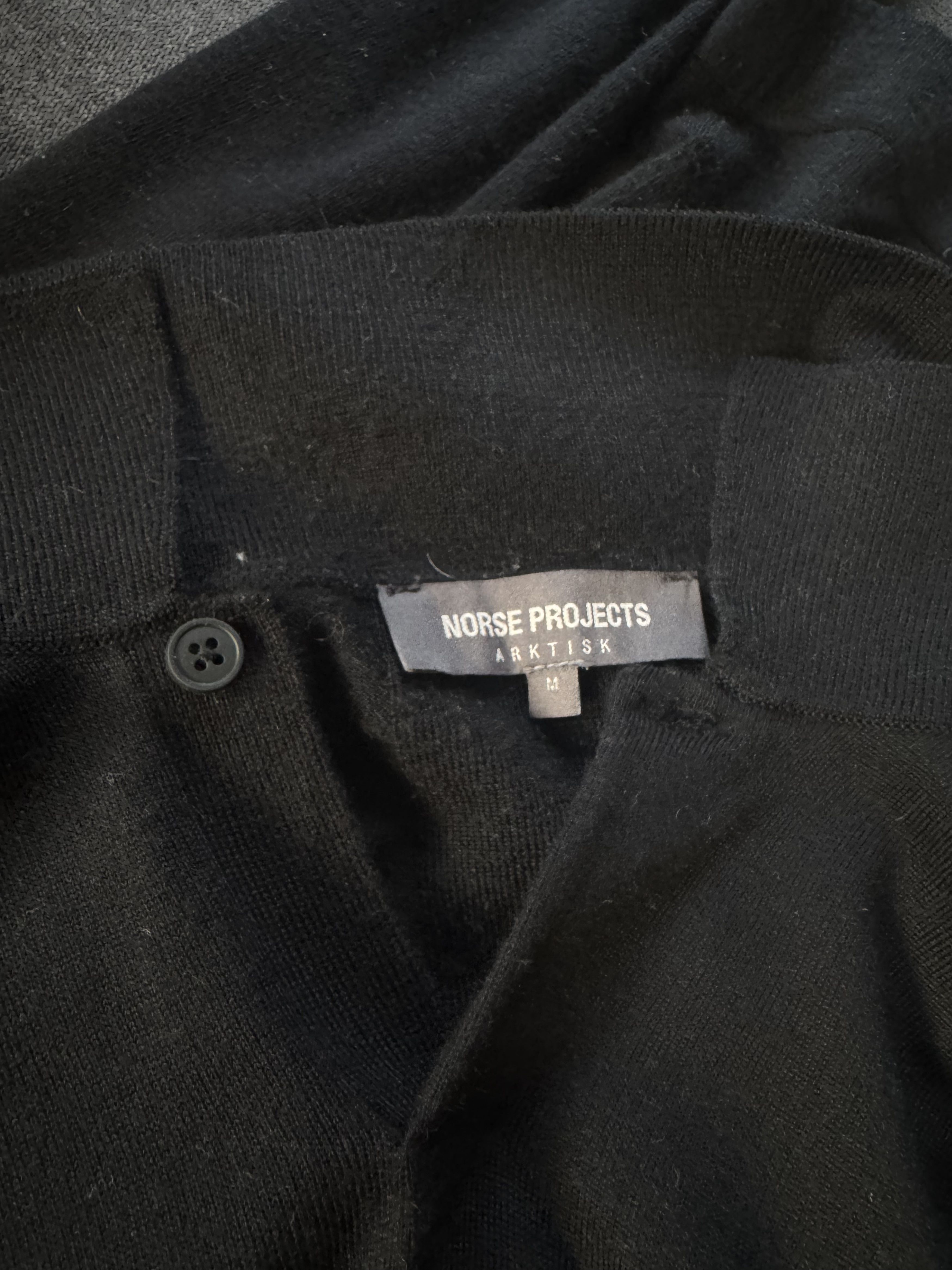 Norse Projects Norse Projects Arktisk Tech Merino Polo Size US M / EU 48-50 / 2 - 3 Thumbnail