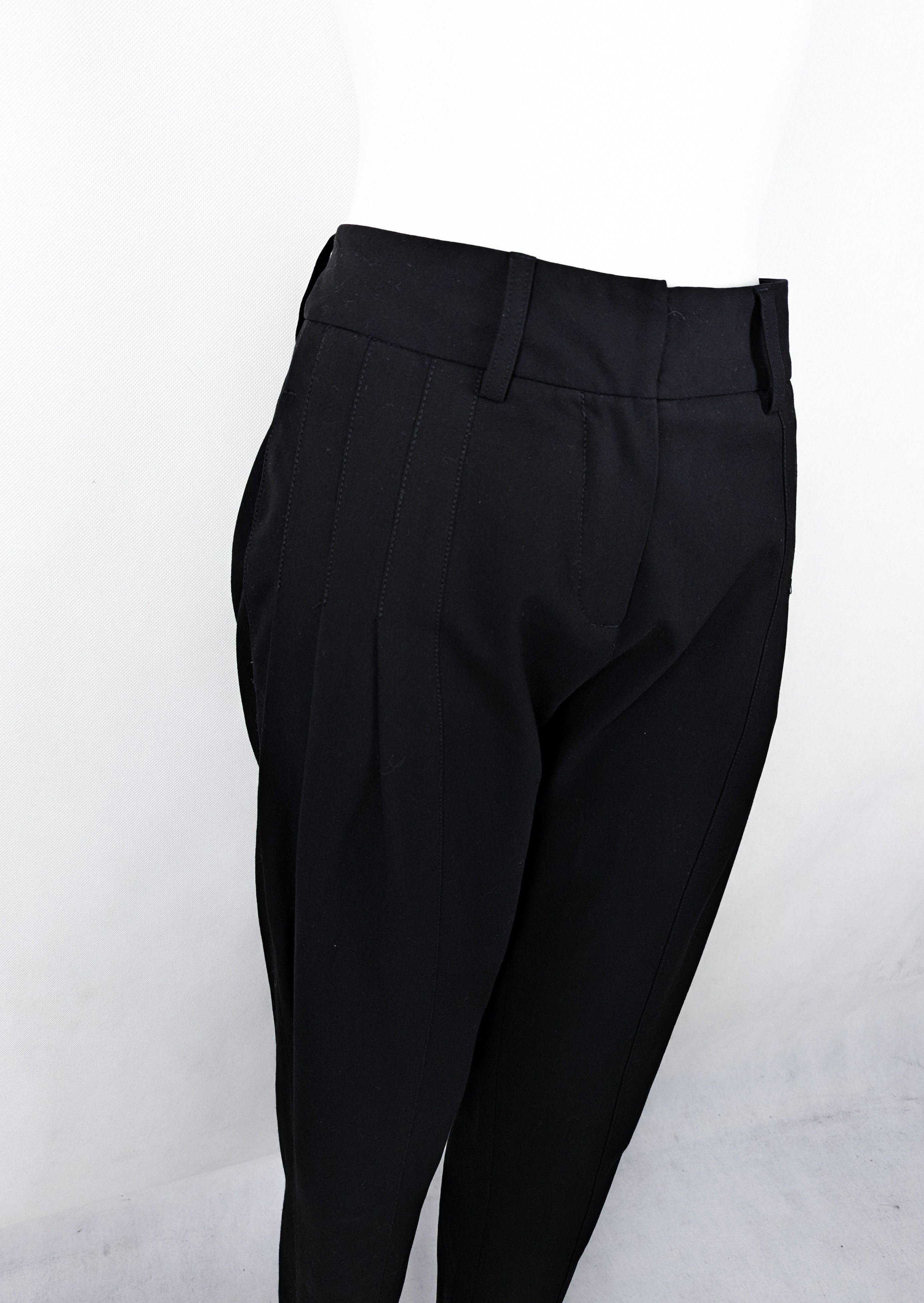 Jean Paul Gaultier Jean Paul Gaultier black pants trousers M Size 28" / US 6 / IT 42 - 5 Thumbnail