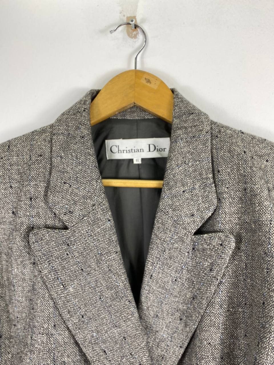 Christian Dior Monsieur × Designer christian dior wool jacket nice design Size M / US 6-8 / IT 42-44 - 2 Thumbnail