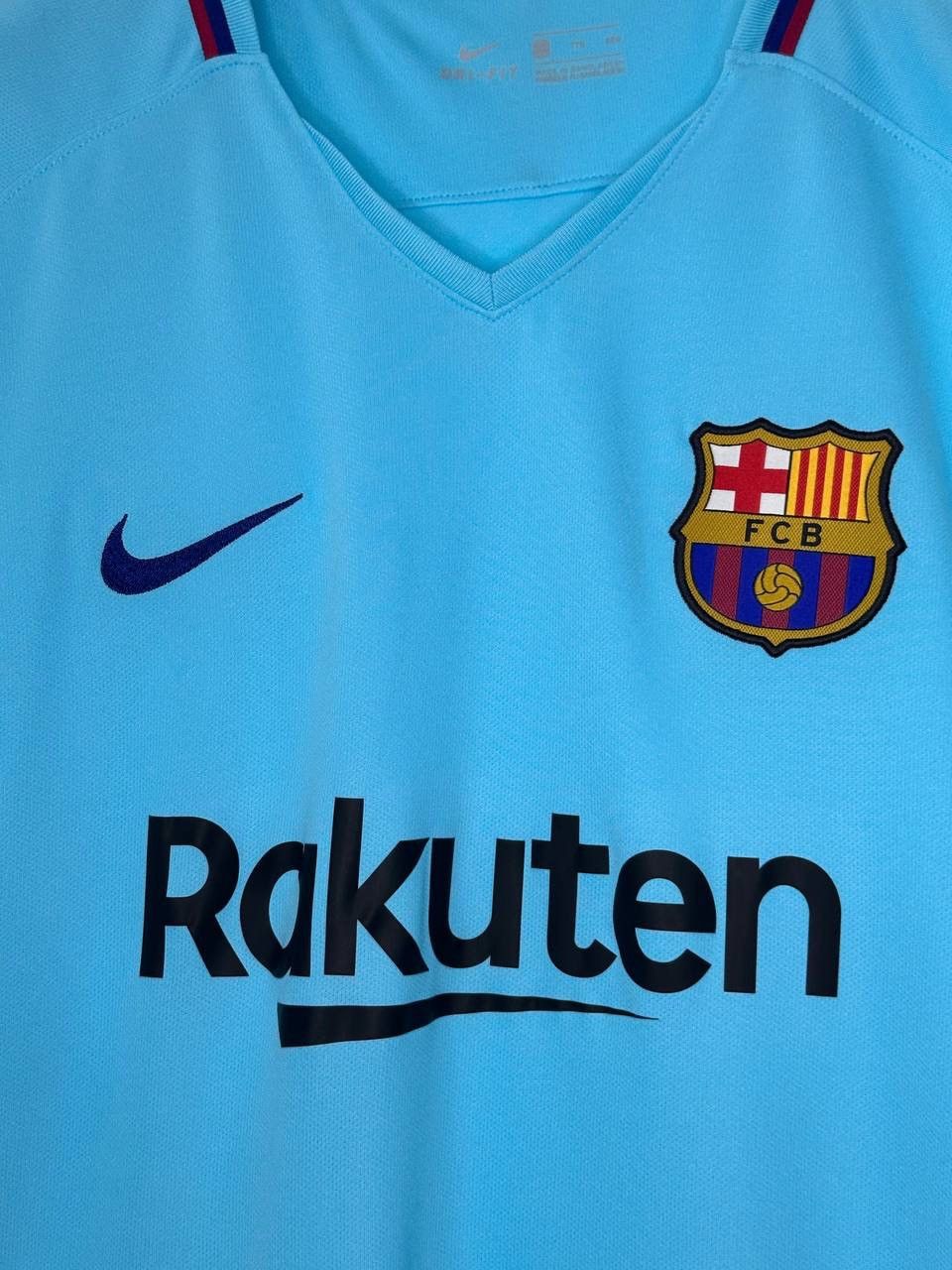 Nike Nike FC Barcelona Away Jersey 2017/18 Blue Rakuten Size XXL Size US XXL / EU 58 / 5 - 4 Thumbnail