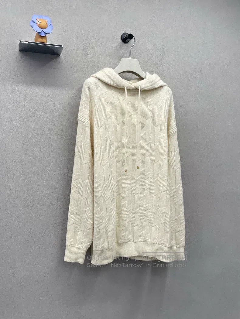 Hermes Hermes Ivory knit sweatshirt Size XS / US 0-2 / IT 36-38 - 3 Thumbnail