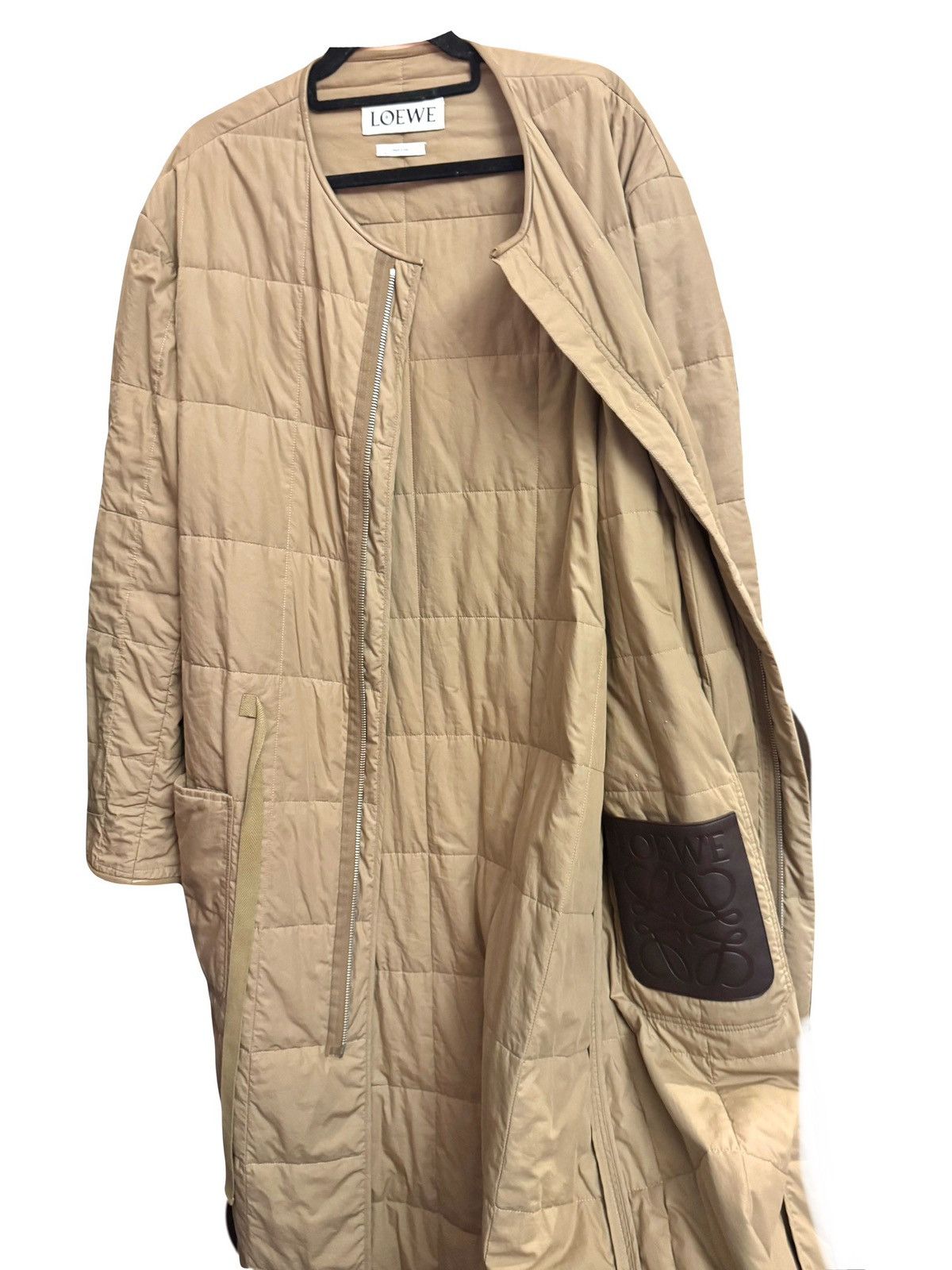 Loewe Loewe AW16 army puffer coat 44 OS men cotton & leather Size US S / EU 44-46 / 1 - 11 Thumbnail