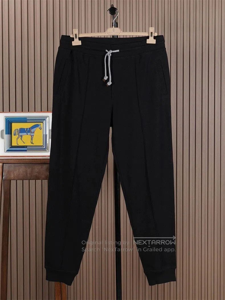 Brunello Cucinelli Brunello Cucinelli Men's Black Sweatpants. Size US 34 / EU 50 - 1 Thumbnail