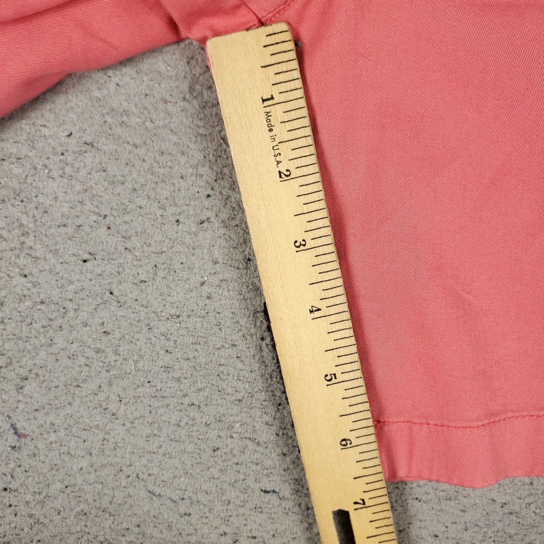 Vineyard Vines Vineyard Vines Shorts Mens 35 Pink Breaker Classic Fit Flat Front Chino Size US 35 - 4 Thumbnail