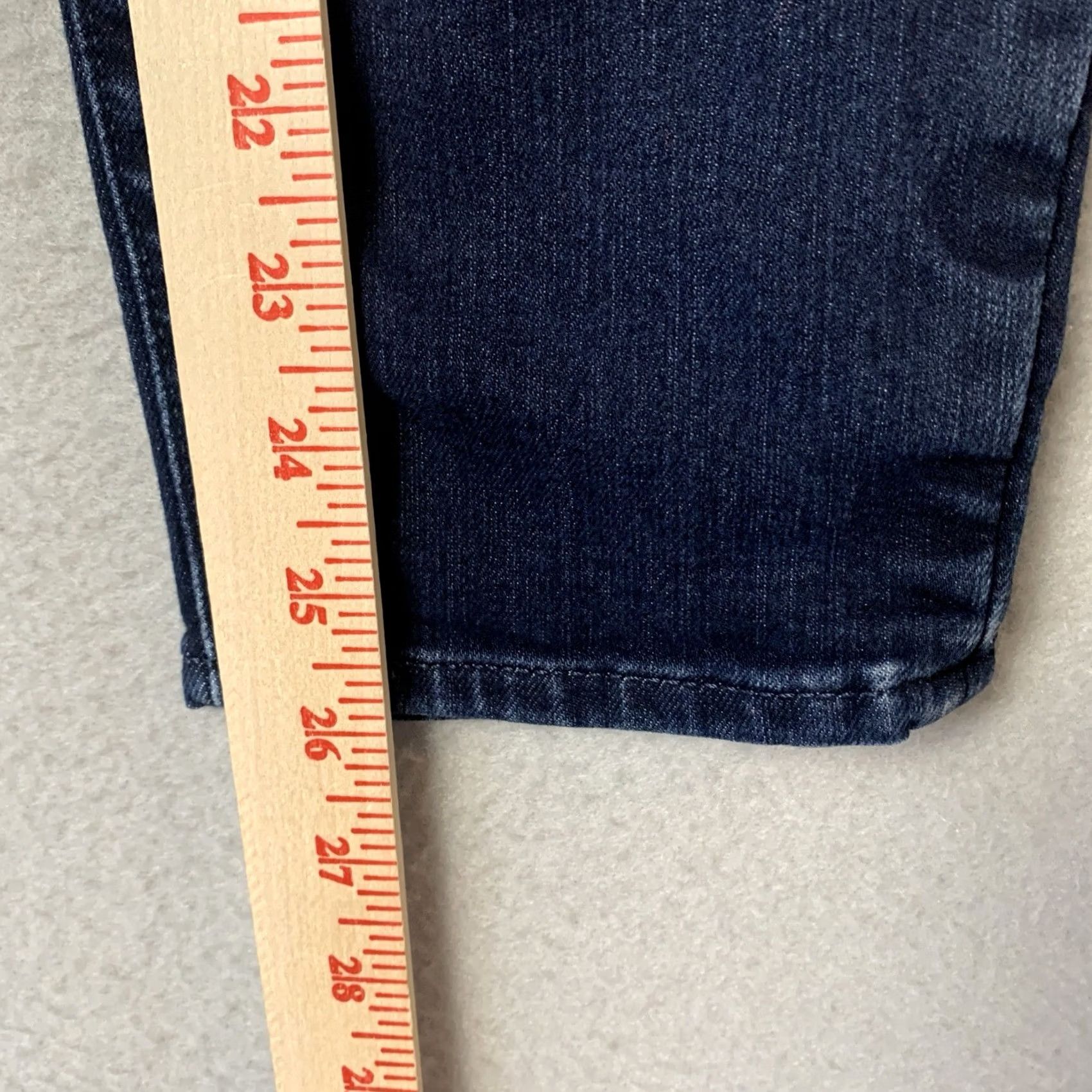 Athleta Athleta Sculptek Jeans Womens 4P Skinny Denim Blue 5-Pocket Stretch Comfort Regular Petite Size 27" / US 4 / IT 40 - 6 Thumbnail