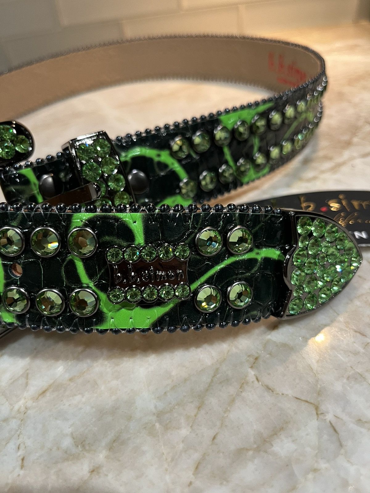 B.B. Simon Bb Simon belt Size 34 - 2 Thumbnail