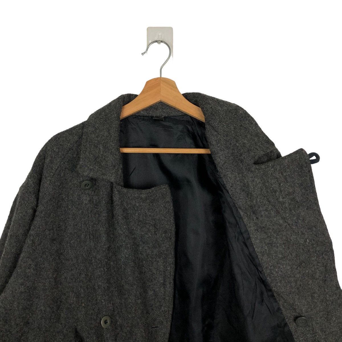 Japanese Brand VINTAGE WOOL BOMBER JACKET JAPAN ISSEY MIYAKE DESIGN Size US M / EU 48-50 / 2 - 9 Thumbnail