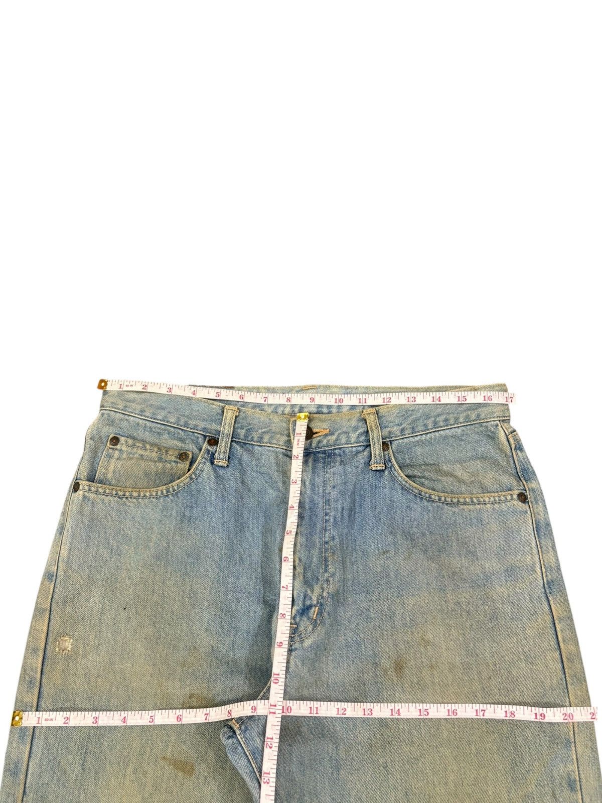 Edwin Vintage Edwin 1994 Mud Wash Distressed Loose Baggy Jeans Size US 34 / EU 50 - 12 Thumbnail