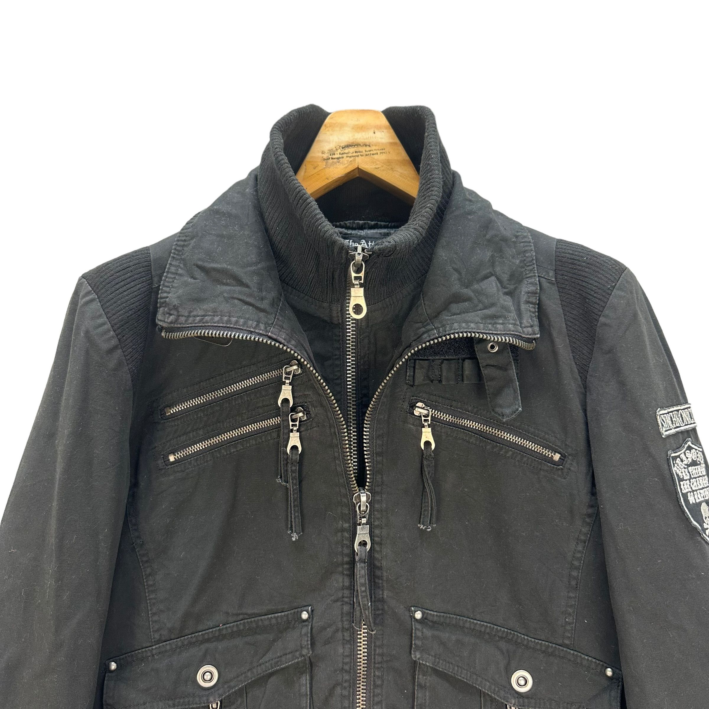 In The Attic IN THE ATTIC MULTIZIP POCKET BIG LOGO RIOT JACKET #8708-021 Size US L / EU 52-54 / 3 - 2 Thumbnail