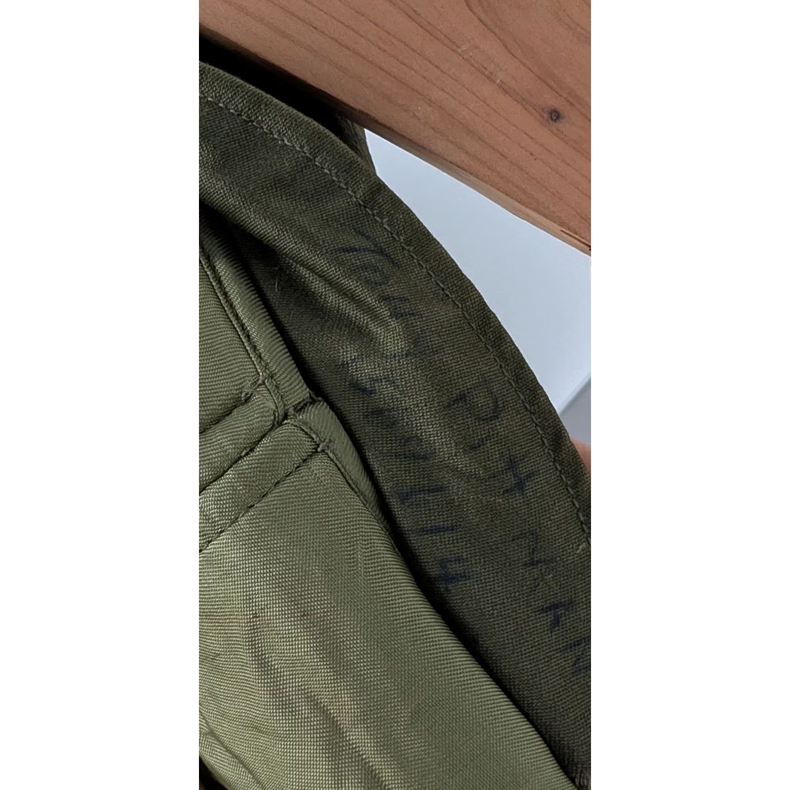 Vintage VINTAGE US Army OG 107 Cotton Overcoat Trench Coat Belt Wool Liner Small US Mens 1953 Green Size US S / EU 44-46 / 1 - 6 Thumbnail