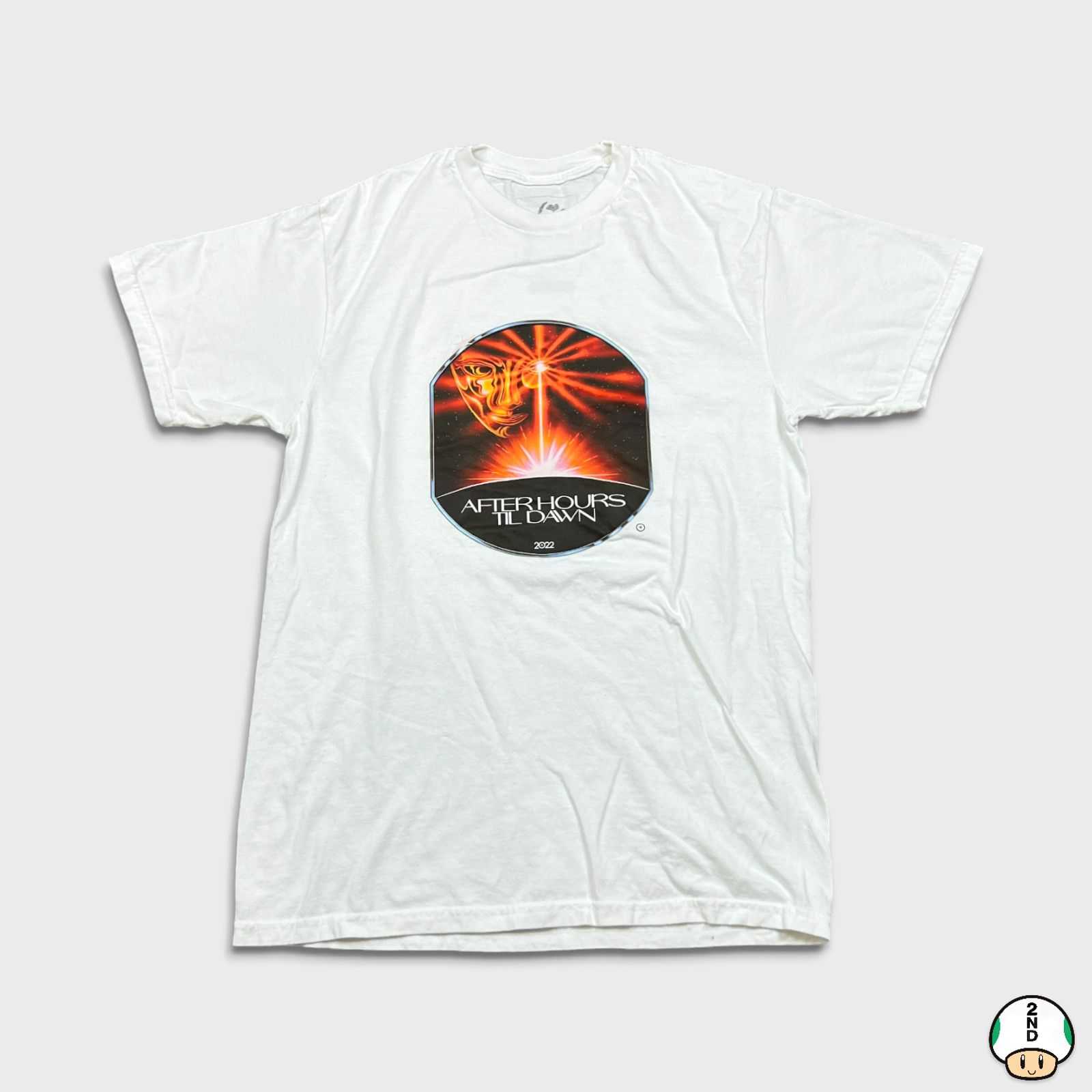 The Weeknd × Vlone The Weeknd After Hours x Vlone Tee (White/Pink