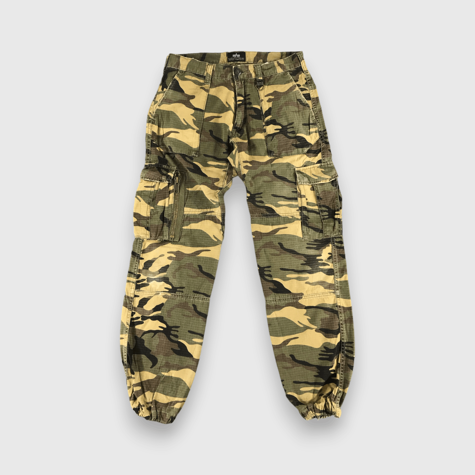 Alpha Industries Alpa Industries Camo Multipocket Cargo Pant -J268 Size US 30 / EU 46 - 1 Thumbnail