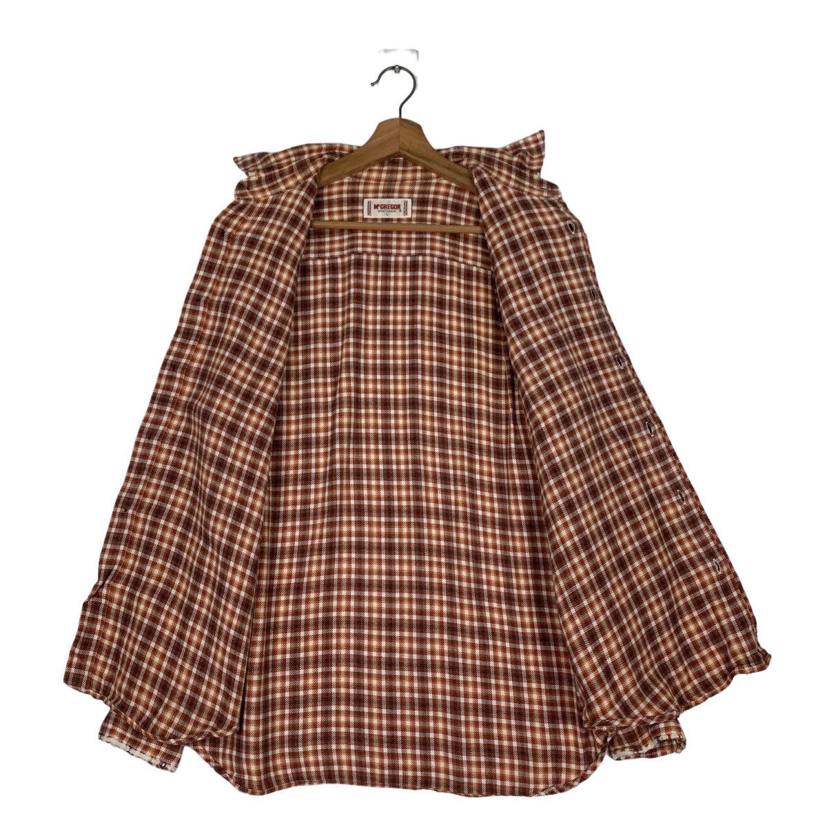 McGregor Mcgregor Sportswear Tartan Checked Plaid Flannel #0931-C41 Size US L / EU 52-54 / 3 - 11 Thumbnail