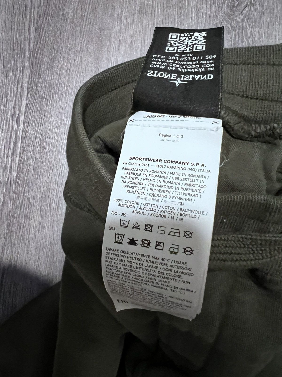 Stone Island STONE ISLAND CARGO PANT Size US 34 / EU 50 - 6 Thumbnail