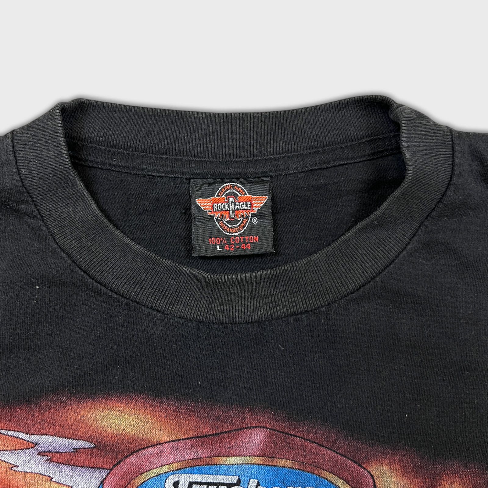 Harley Davidson × Vintage 90s Truckers Only T Shirt Large 3D Emblem Drivin Away Tee Size US L / EU 52-54 / 3 - 2 Thumbnail