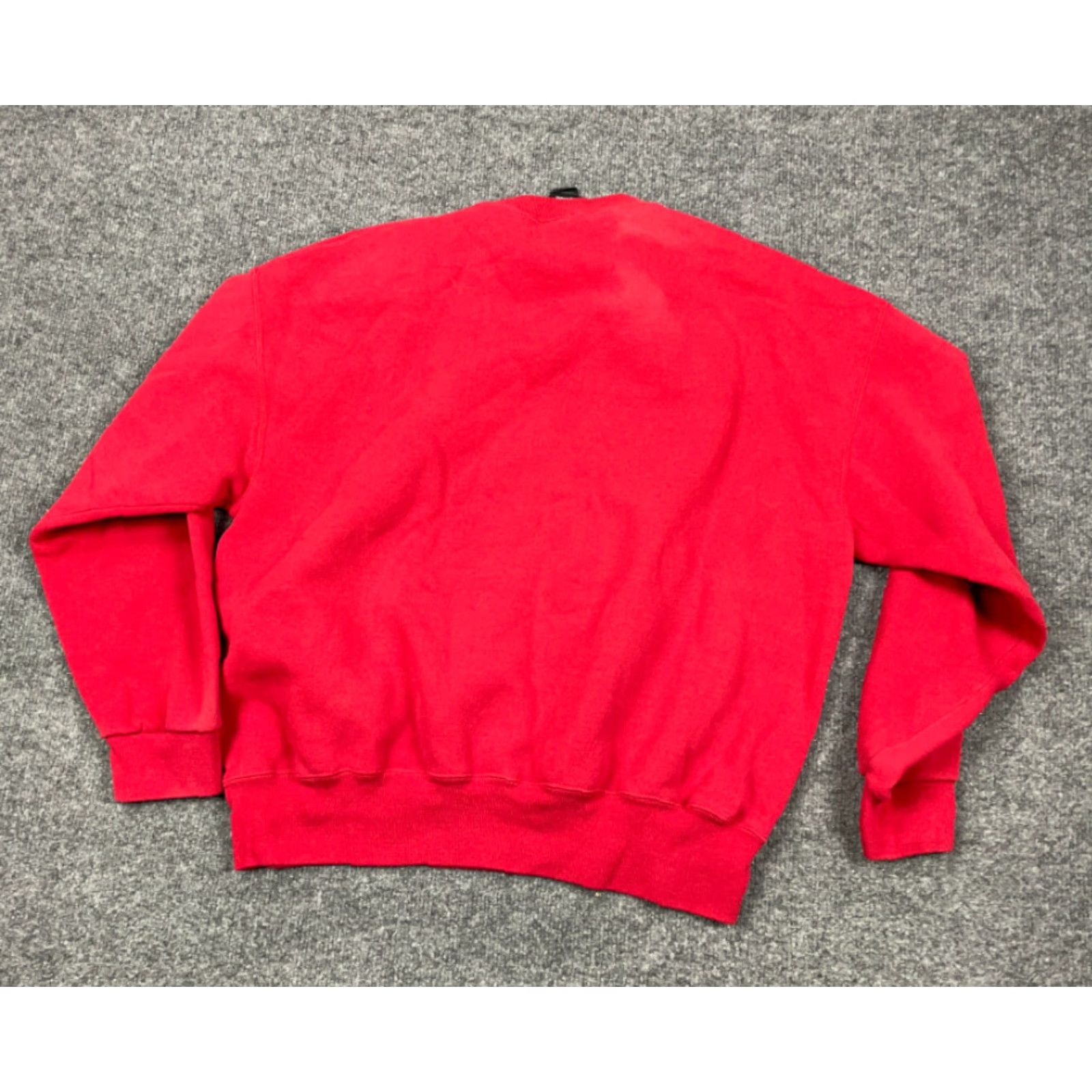 Vintage VINTAGE VTG 90s USA Olympic Red Blank Pullover Sweatshirt Adult Large 50-50 Embroidered Size US L / EU 52-54 / 3 - 2 Thumbnail