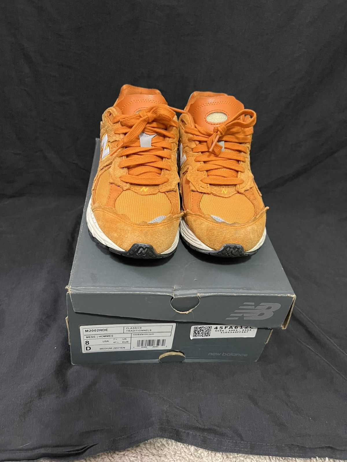 New Balance 2002R Protection Pack -Vintage Orange Size US 8 / EU 41 - 3 Thumbnail
