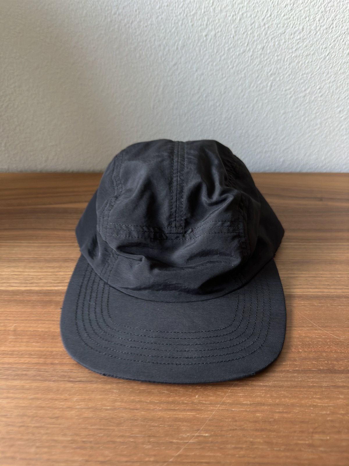 JJJJound Camper Cap 6 - Black キャップ