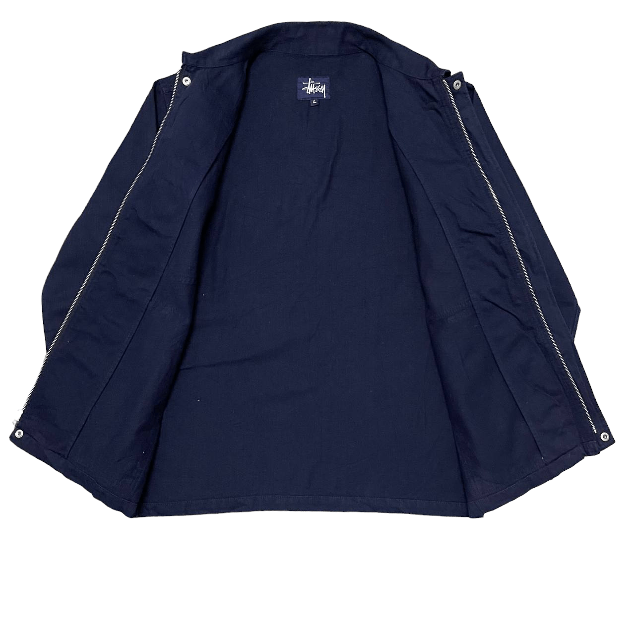 Stussy Vintage Stussy International S80 Zipper Chore Jacket Size US L / EU 52-54 / 3 - 8 Thumbnail