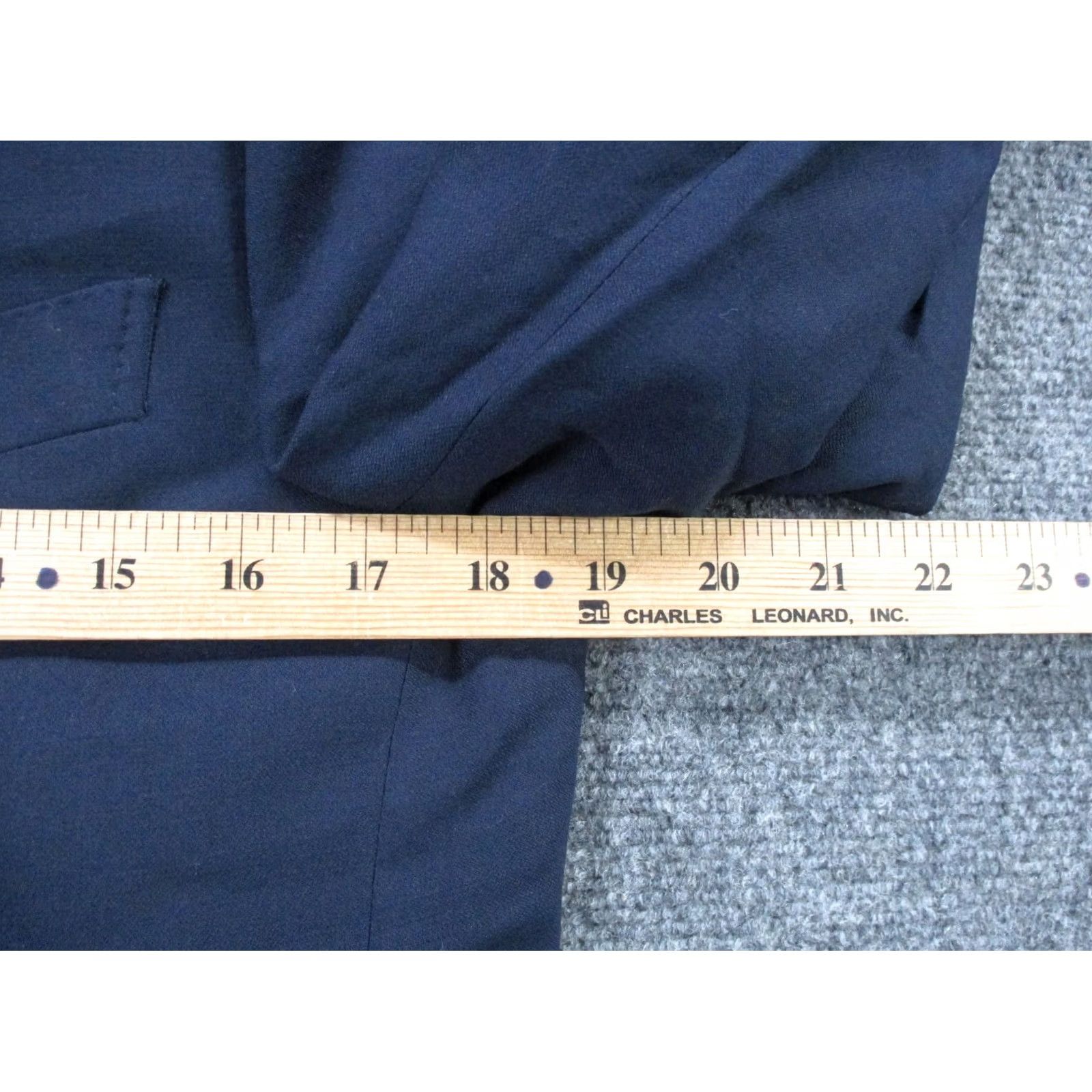 Todd Snyder Todd Snyder Blazer Jacket Mens 38S Blue Black Sutton Fit Tuxedo Sports Coat USA Size 38R - 5 Thumbnail