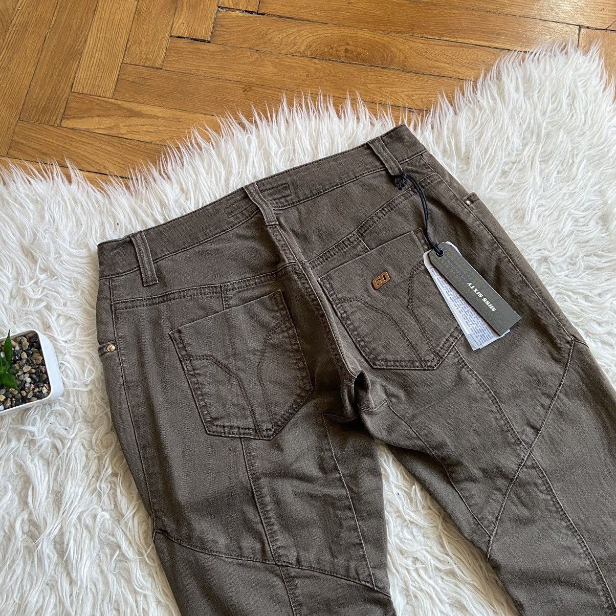 Japanese Brand × Junya Watanabe × Miss Sixty 📌 Crazy Miss Sixty Segmented Y2k Avant Garde Jeans Size 26" / US 2 / IT 38 - 3 Thumbnail