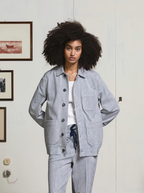 Circolo 1901 Circolo 1901 thinstripped work jacket Size M / US 6-8 / IT 42-44 - 10 Thumbnail