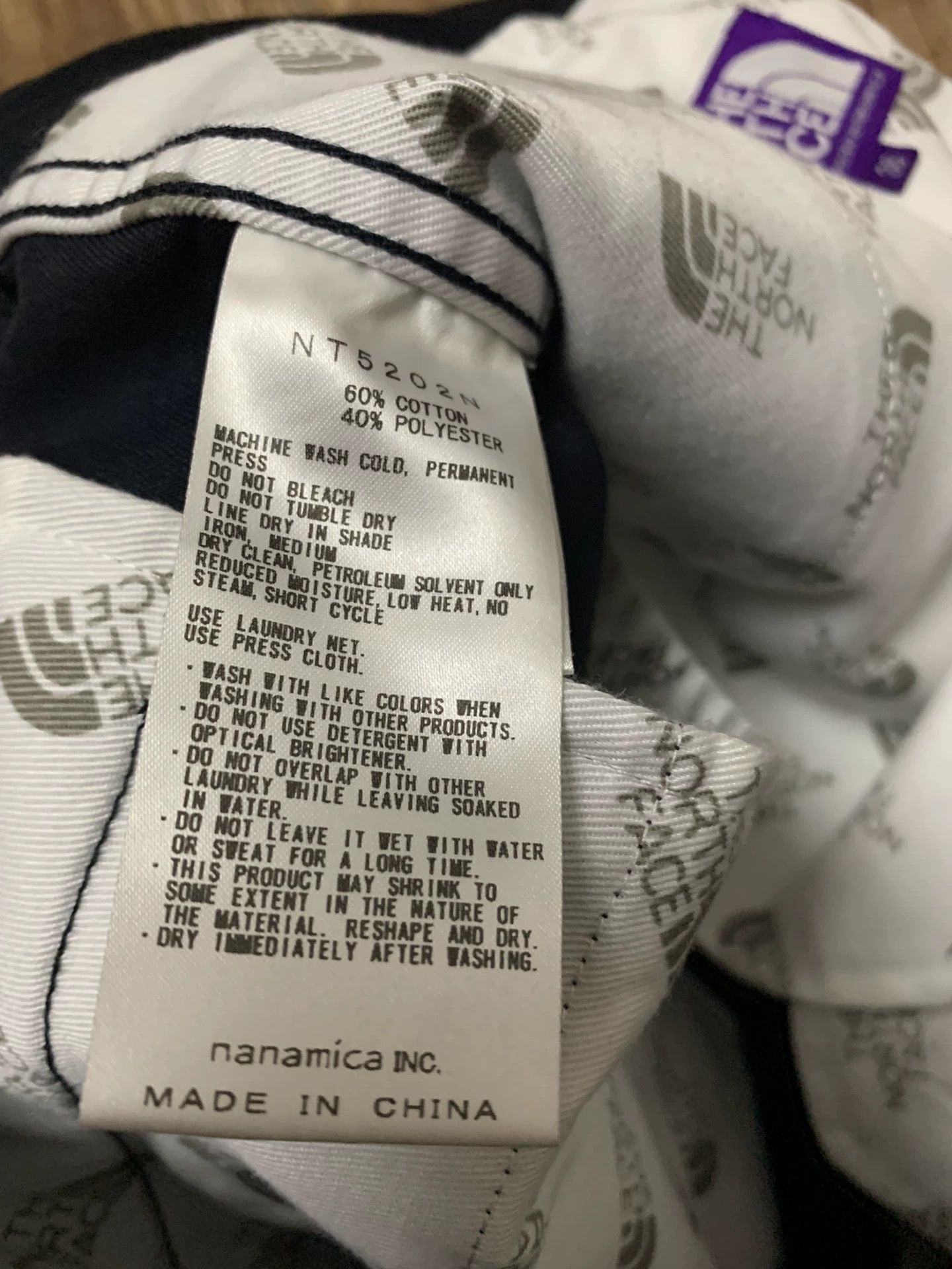 The North Face TNF Purple Label Stretch Twill Cargo Pants Blue 36 Size US 36 / EU 52 - 6 Thumbnail