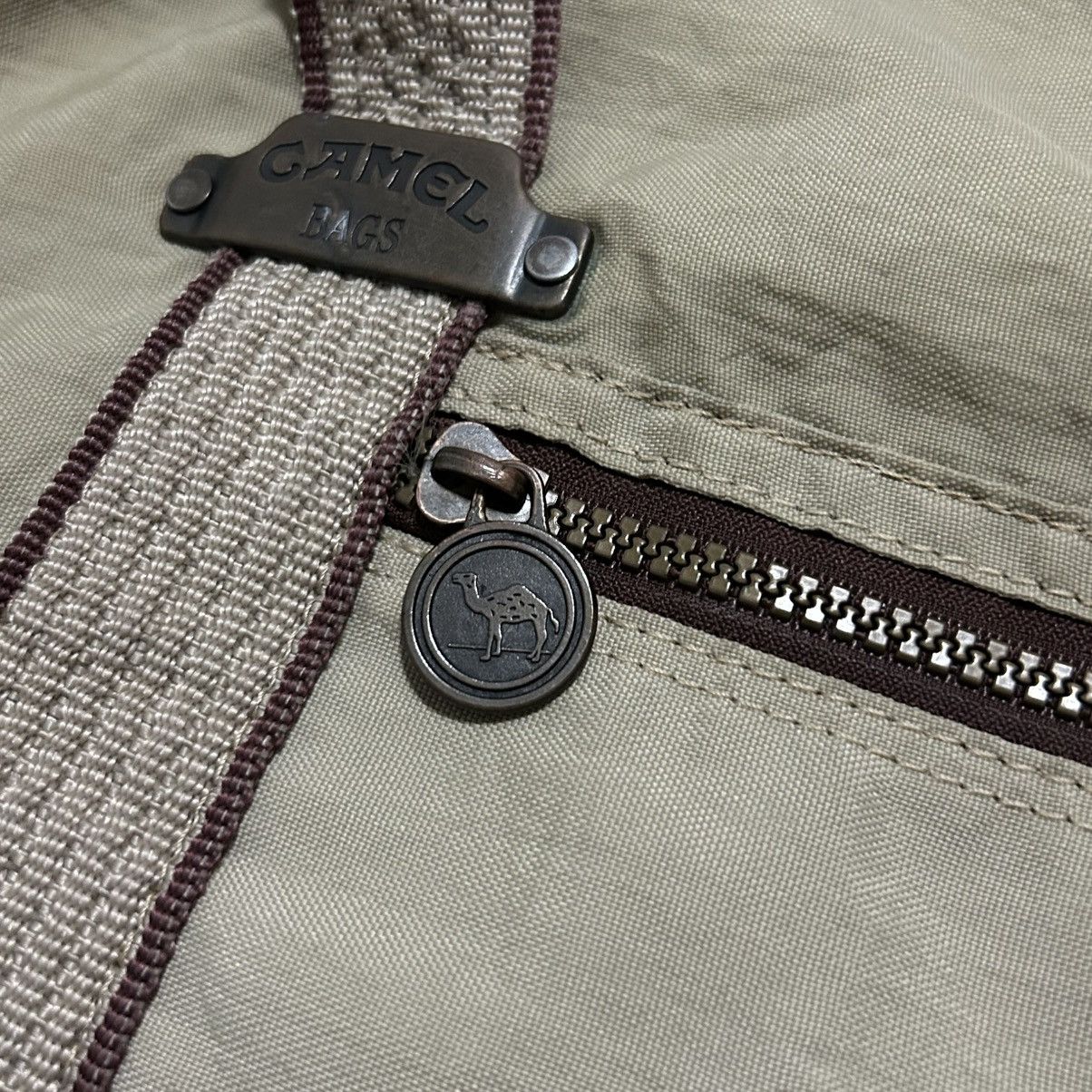Camel × Leather × Vintage Big Camel Travel Bags vintage 90's bag Size ONE SIZE - 4 Thumbnail