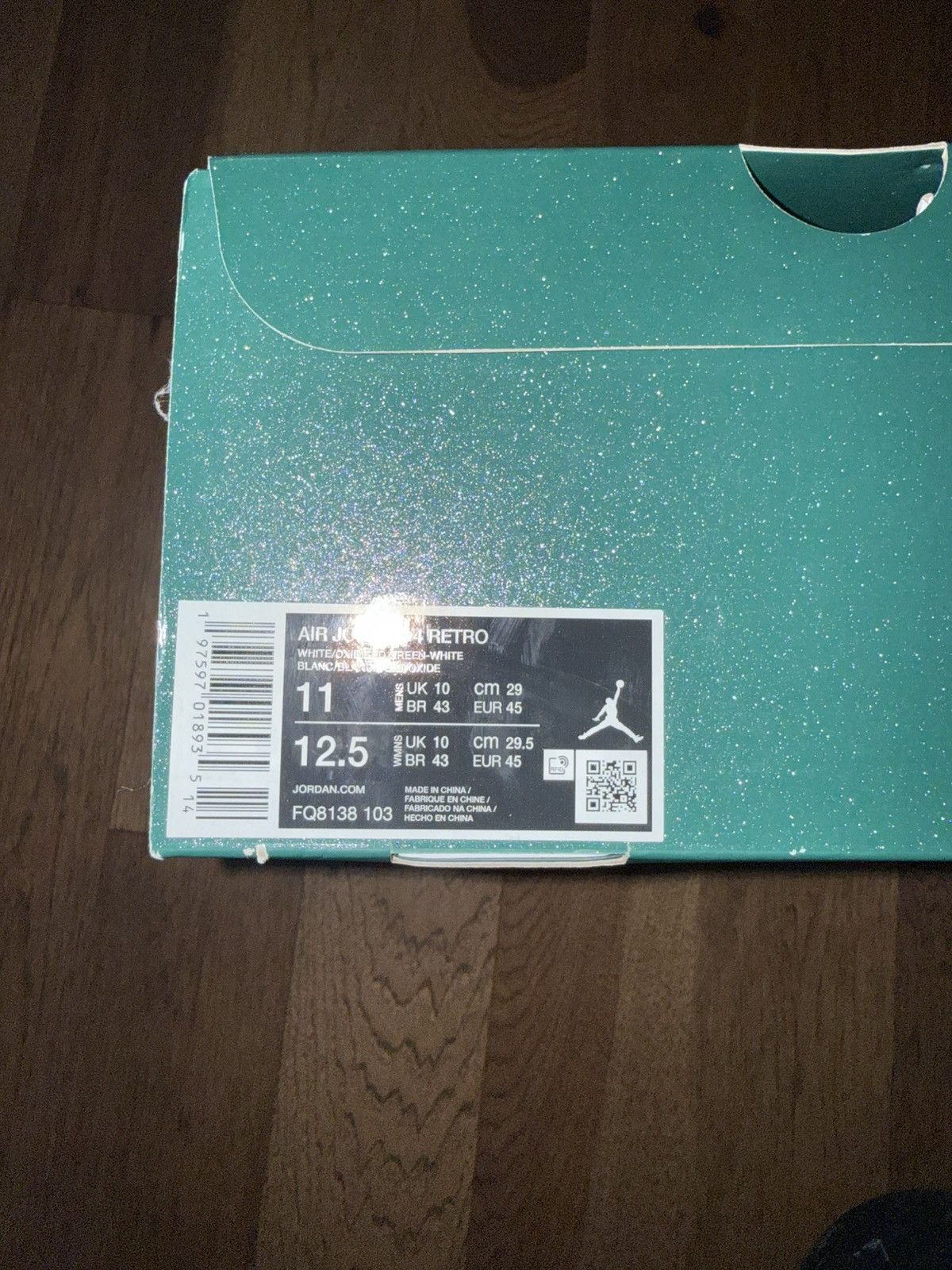Jordan Brand Jordan 4 Oxidized green Size US 11 / EU 44 - 8 Thumbnail