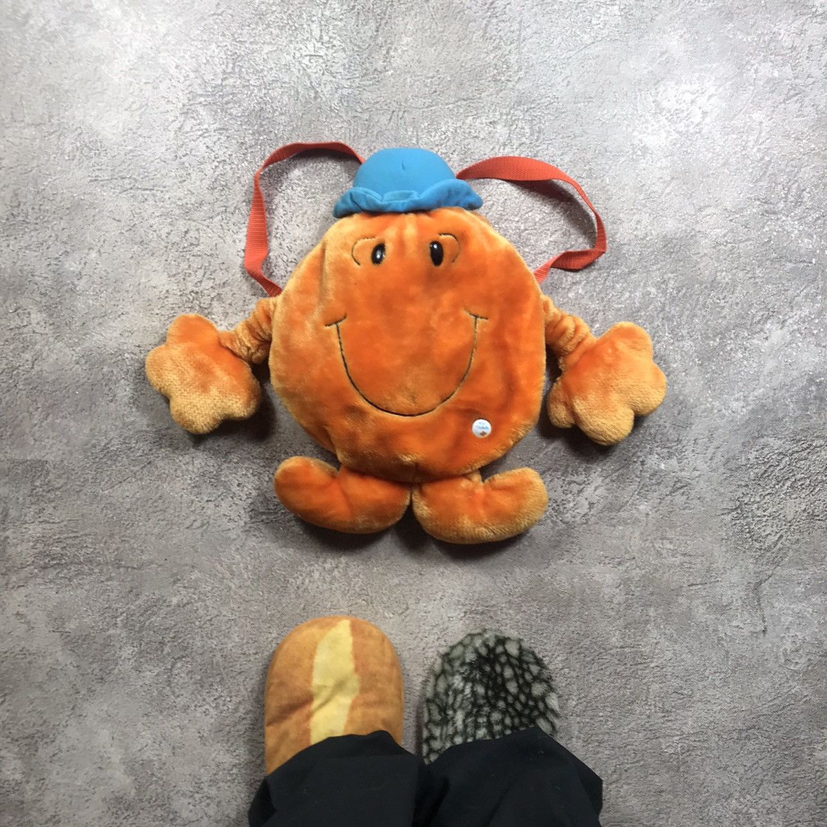 Vintage Vintage Y2K Plush Backpack Toy Streetwear Character Orange O Size ONE SIZE - 1 Thumbnail
