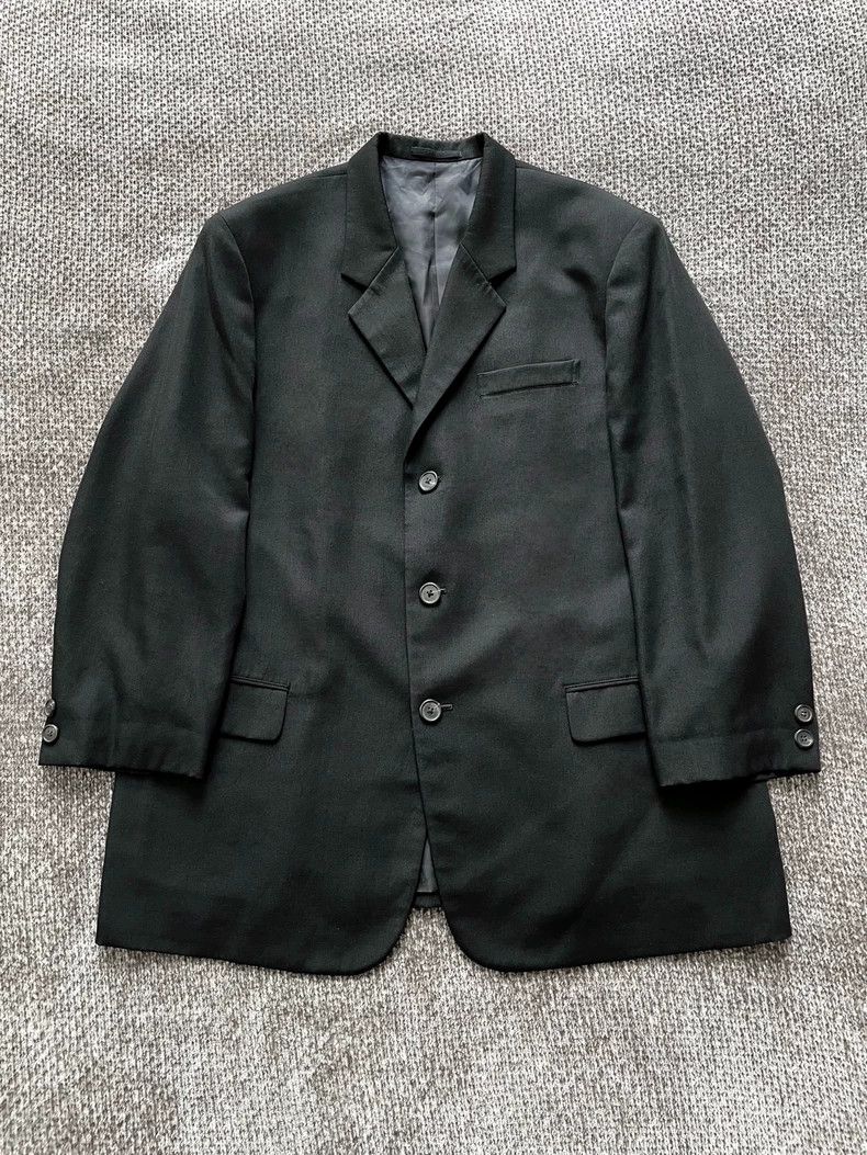 Yohji Yamamoto Yohji Yamamoto Black wool jacket 2505-Nextarrow Size US S / EU 44-46 / 1 - 1 Thumbnail
