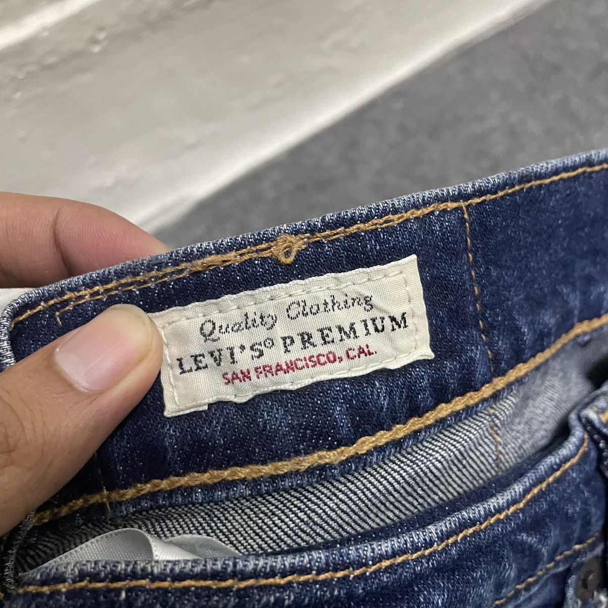 Levi's Vintage Levis 505 Big E Reproduction Blue Jeans Size US 33 - 5 Thumbnail